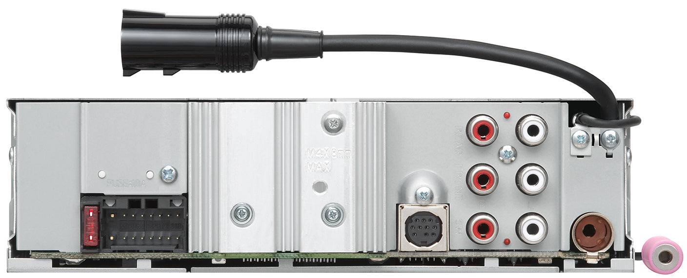 Kenwood KMR-M328BT Marine Media Receiver with Bluetooth and Alexa Built-in - Freeman's Car Stereo