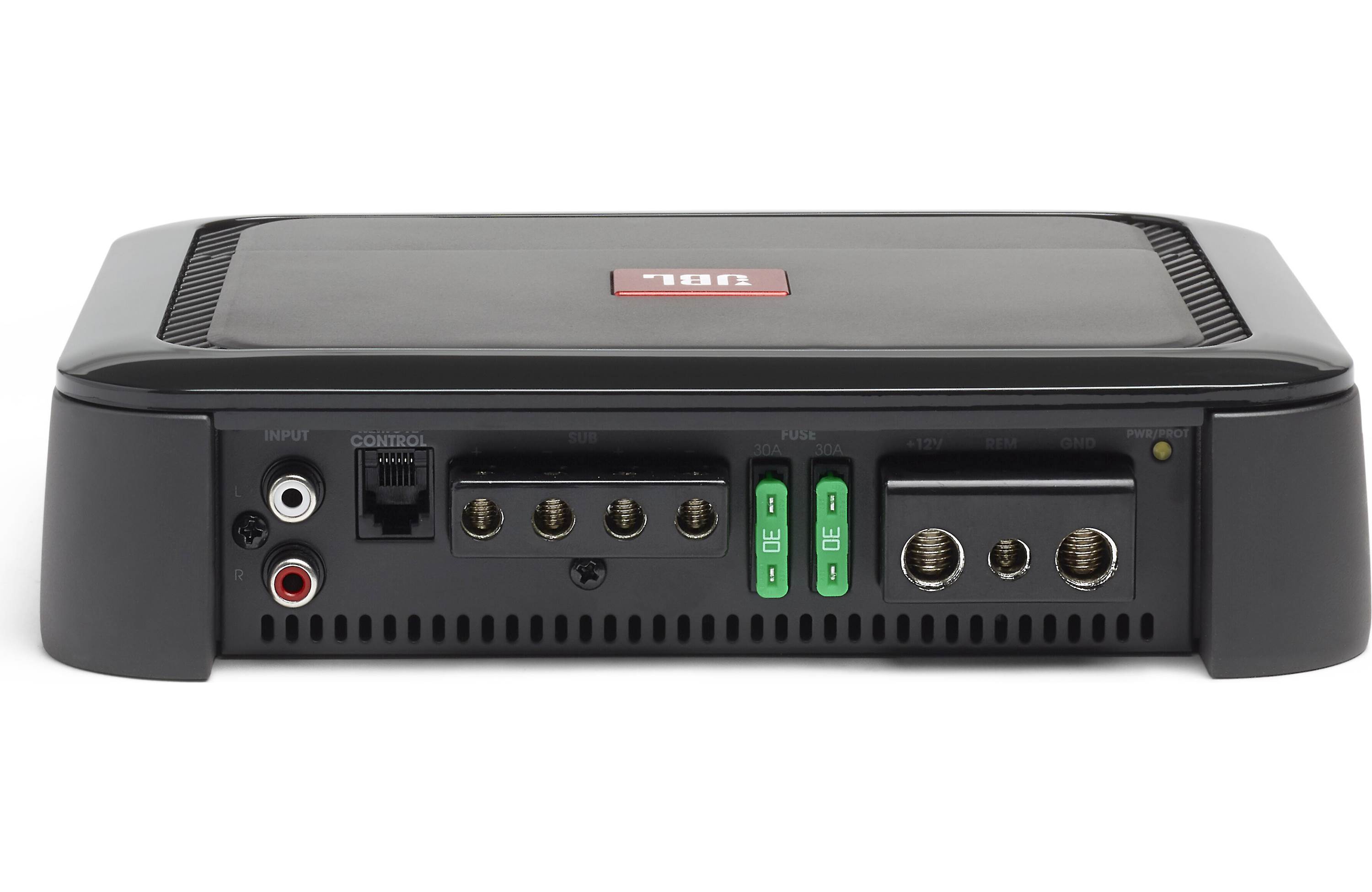 JBL Club 600W Class D Digital Mono Amplifier with Variable Low-Pass Crossover, Black