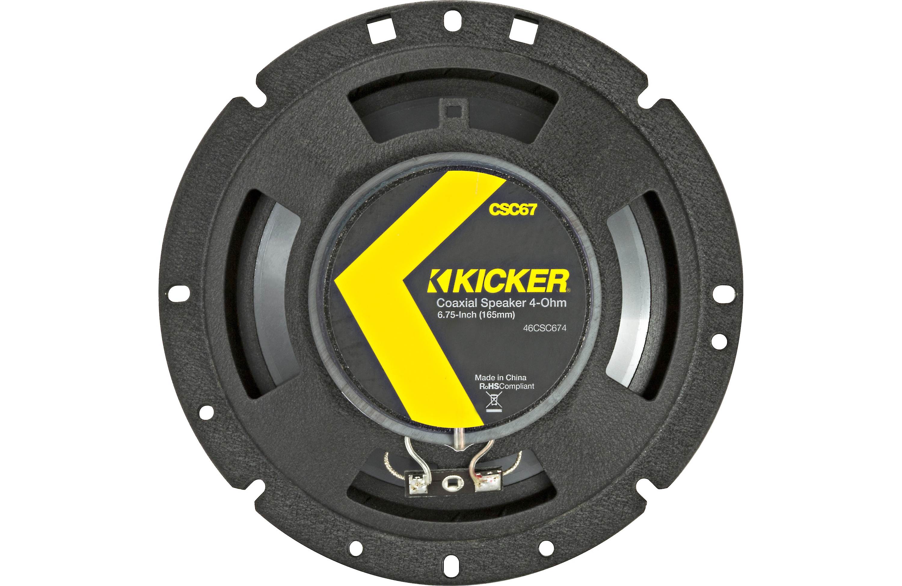 Kicker 46CSC674 CS-Series 6.75" inch Coaxial Speakers
