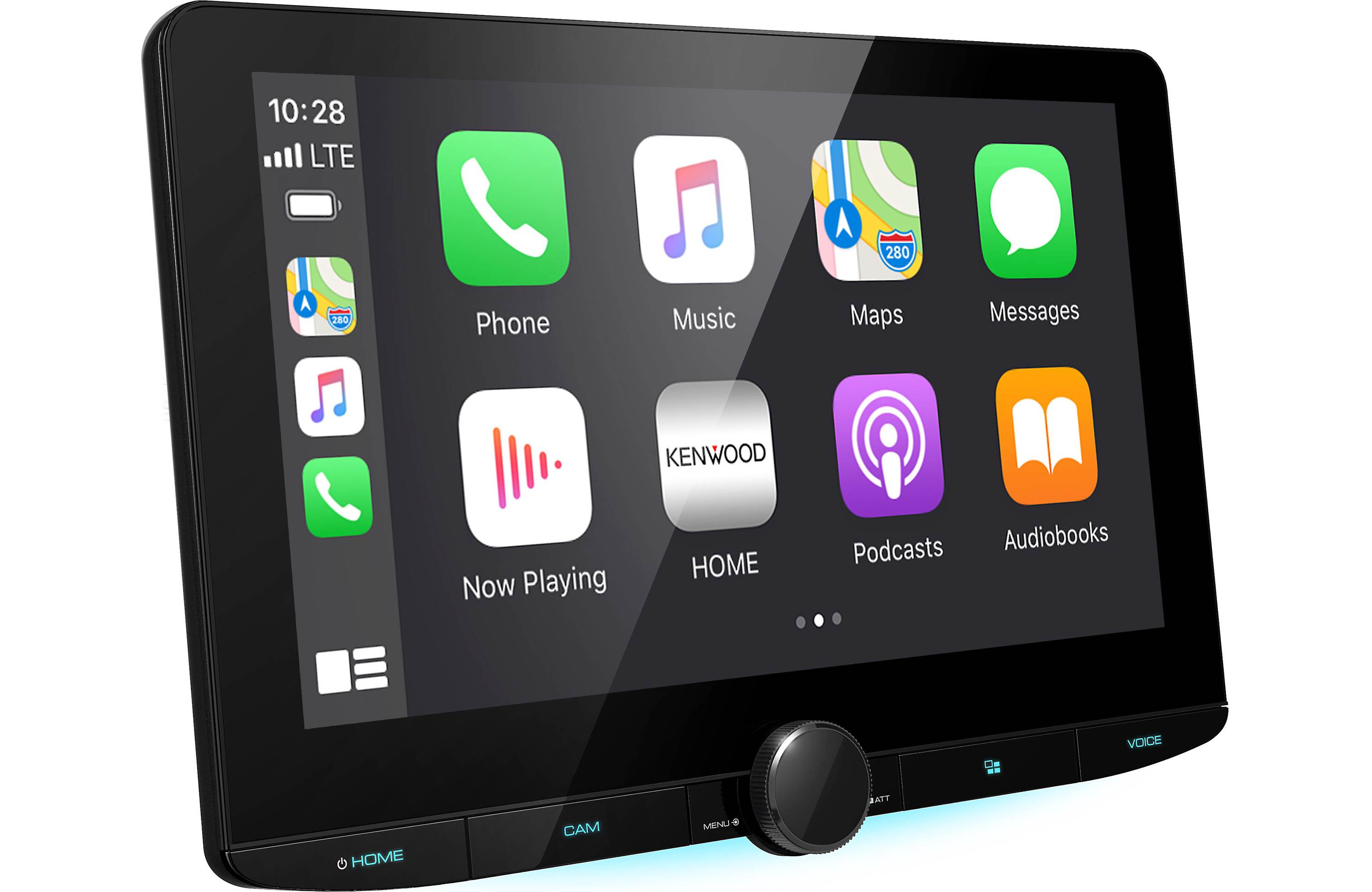 Kenwood DMX1037S Digital Receiver and CMOS-740HD Rear View Camera