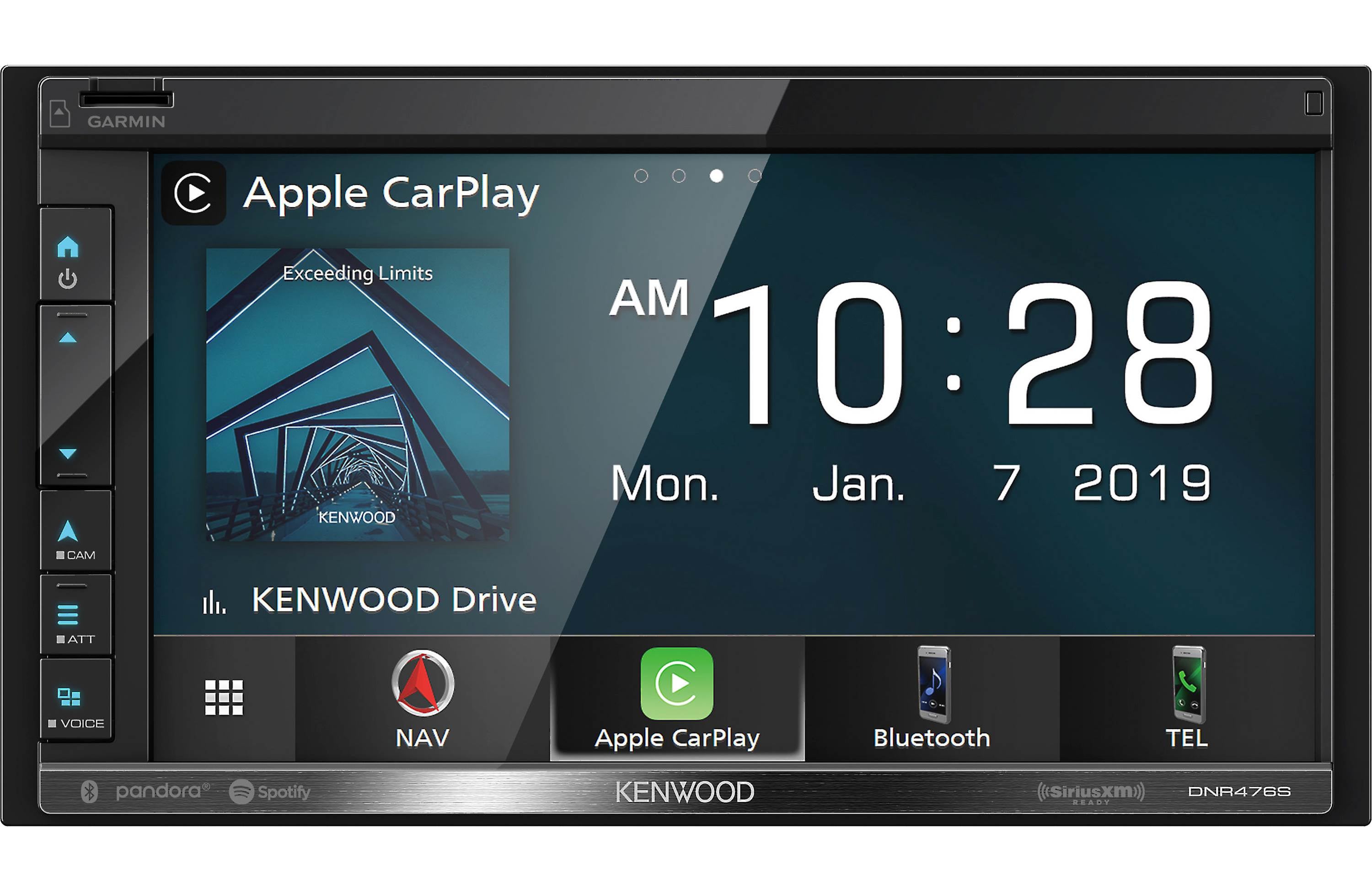 Kenwood DNR476S 2-Din Digital Multimedia Navigation Receiver