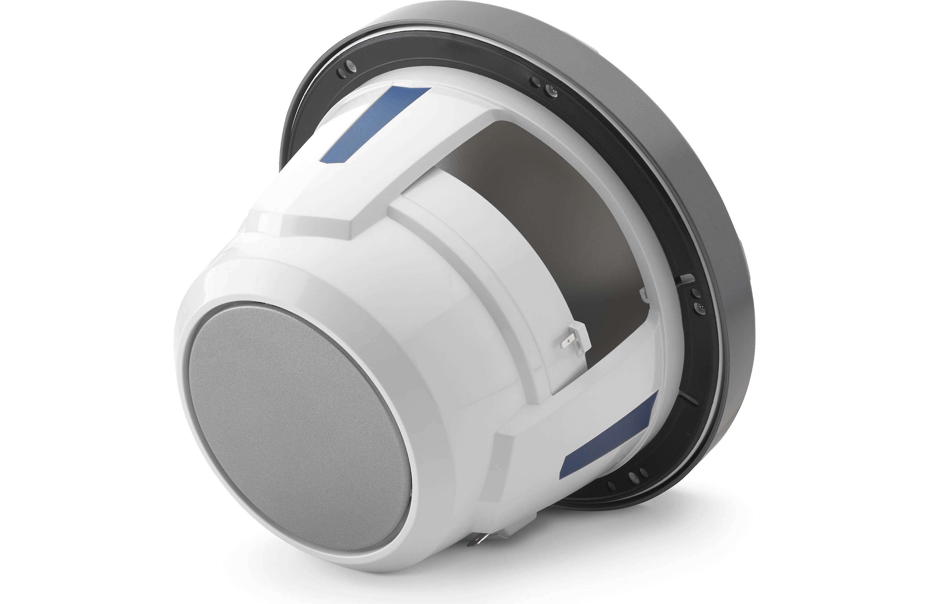 JL Audio M6-880X-S-GMTI-I 8.8" Marine Speaker System, RGB LED, Gunmetal & Titanium, Sport Grill