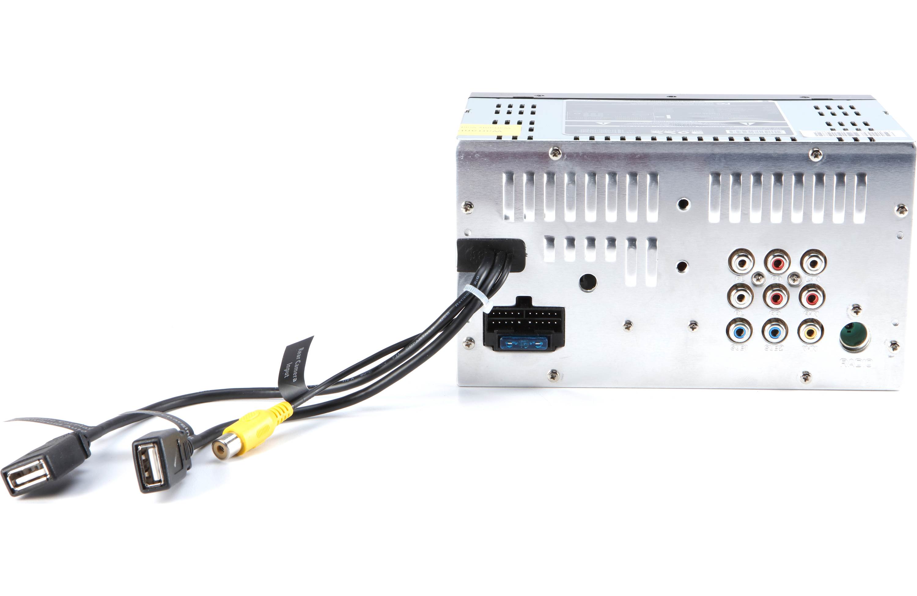 Boss Audio BV850ACP 2-DIN Head Unit Wired Apple CarPlay and Android Auto