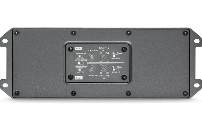 JL Audio MX280/4: 4 Channel Amplifier + 2 Pairs 6.5" Blue LED Speakers