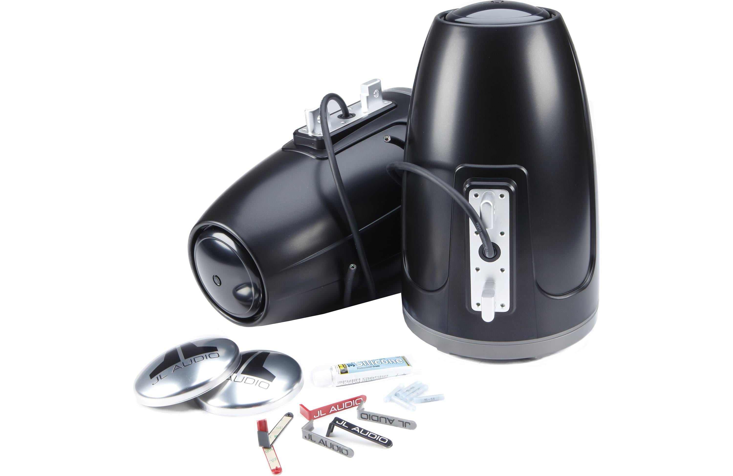 JL Audio MX770-ETXv3-SG-TK 7.7" MX-Series Wakeboard Tower Speakers