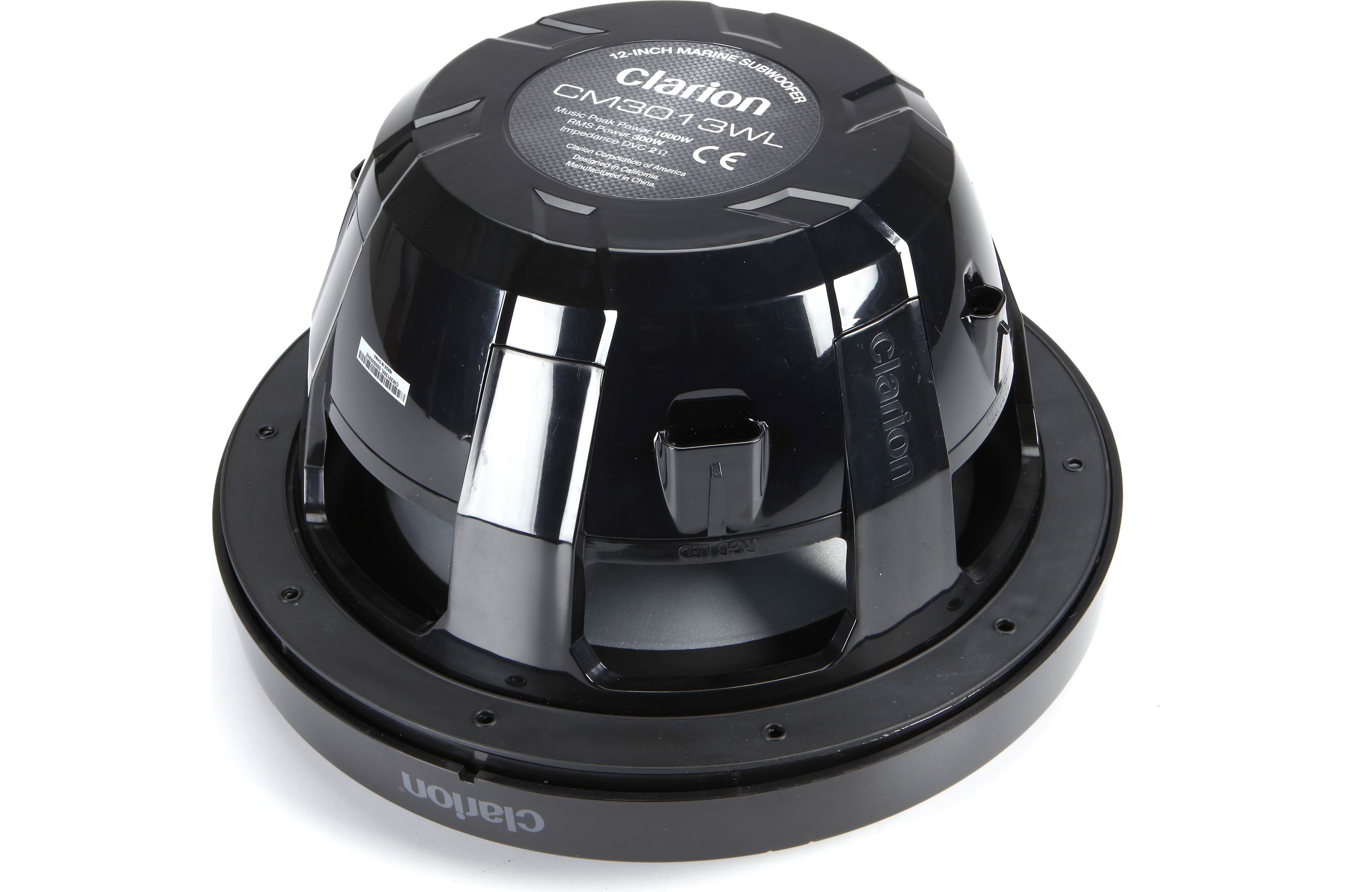 Clarion CM3013WL 12" (305 MM) Dual 2-Ohm Marine Subwoofer