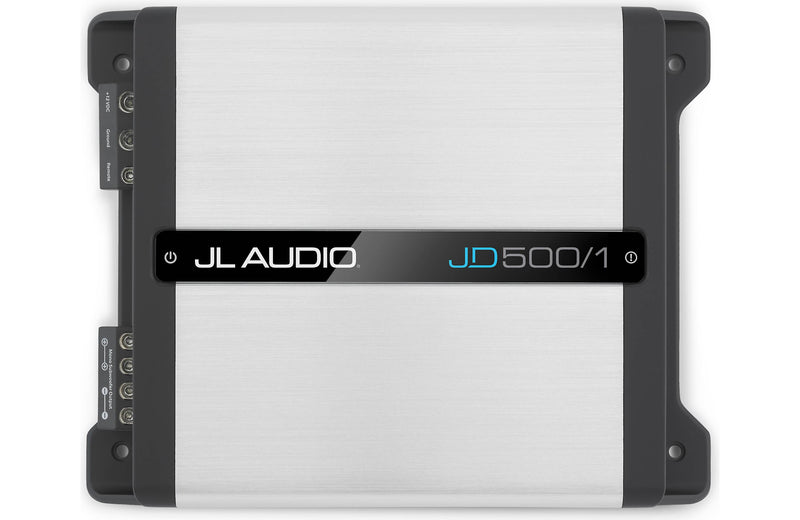 JL Audio JD500/1 Class D Amp + x2 10W0v3-4 10" Subwoofer Bundle