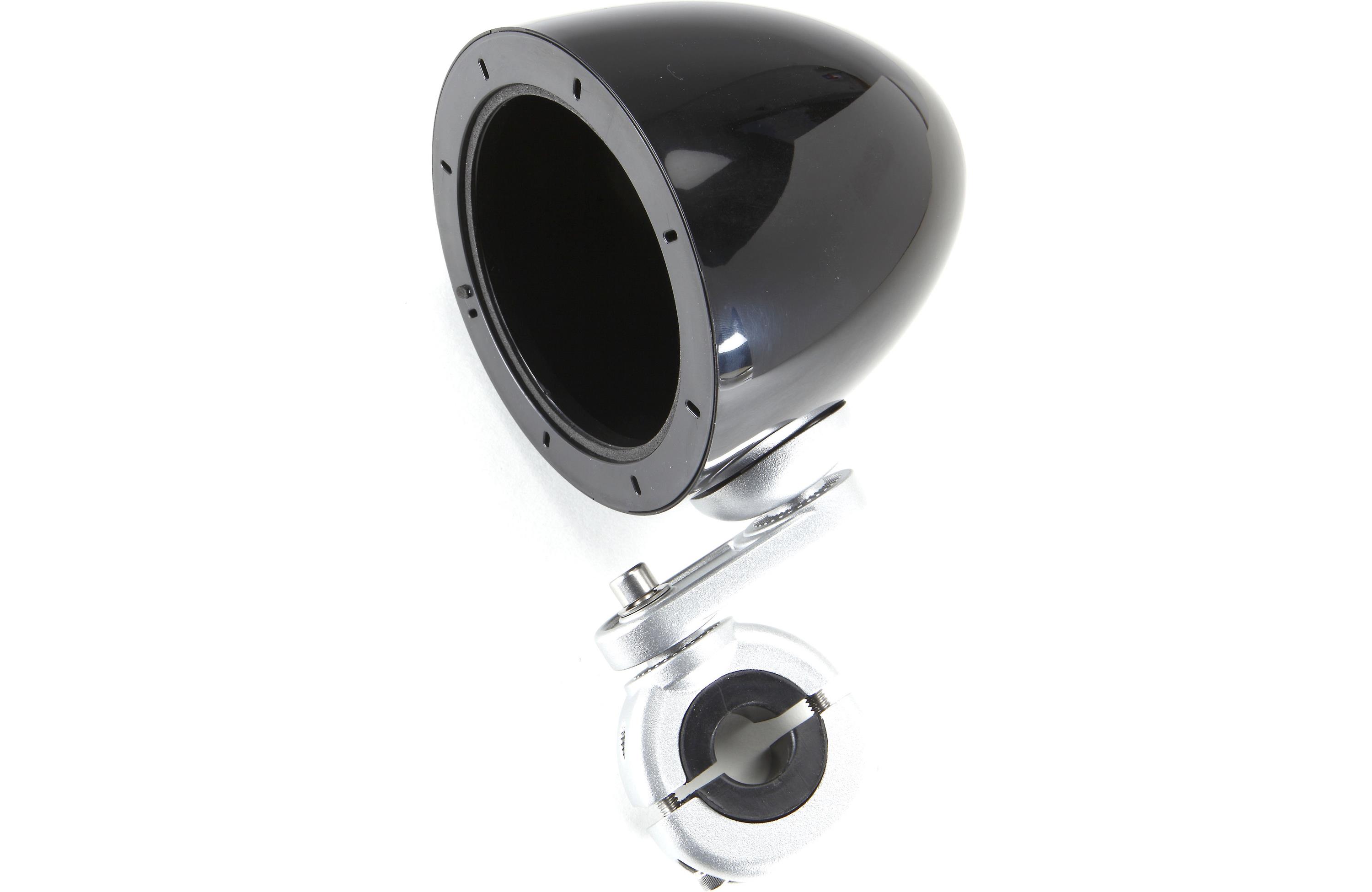 Kicker 40KMMTES Unloaded Black Tower Enclosures for 4" Marine Speakers