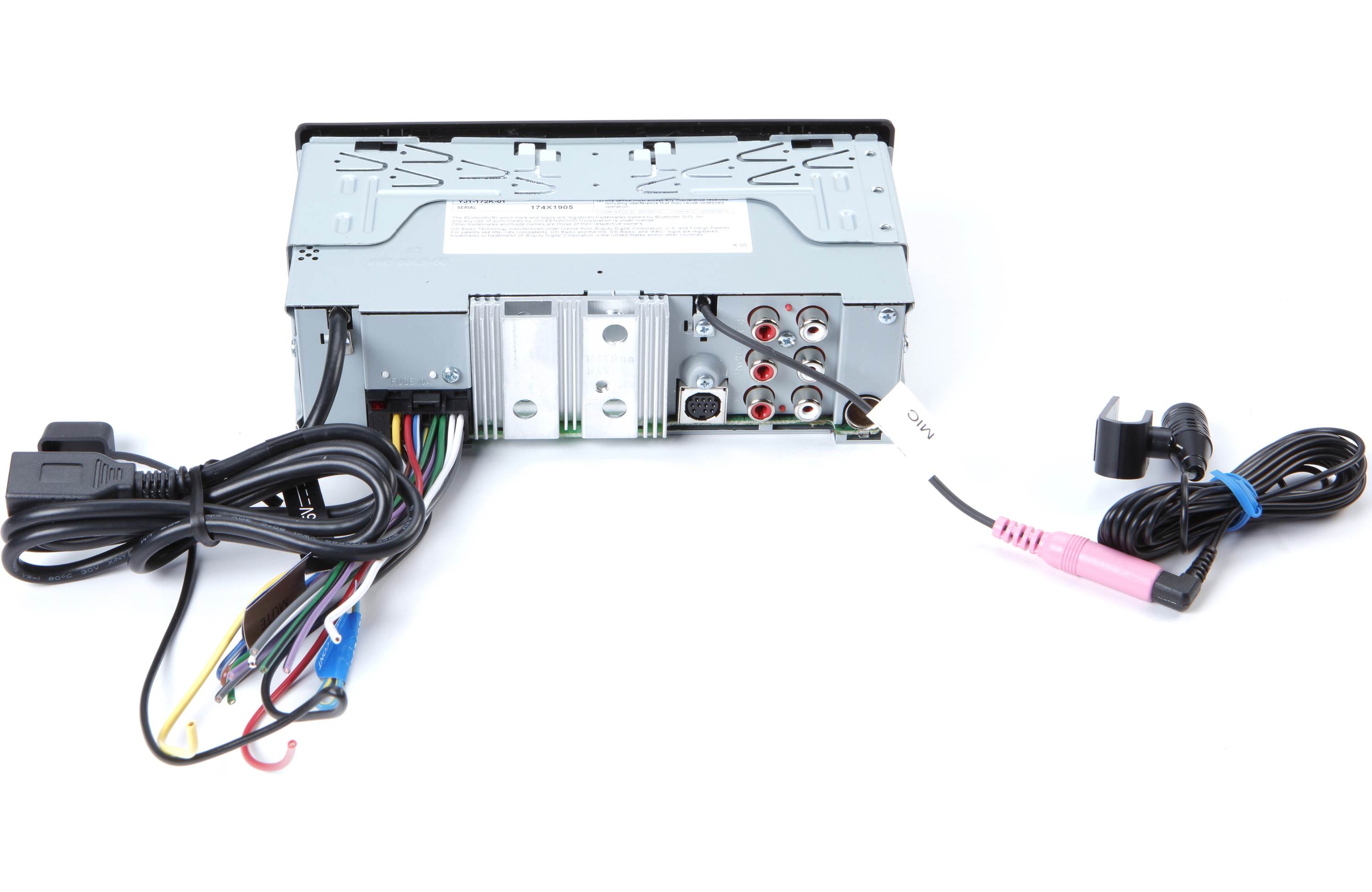 Kenwood KMM-BT728HD 1-DIN Digital Media Receiver