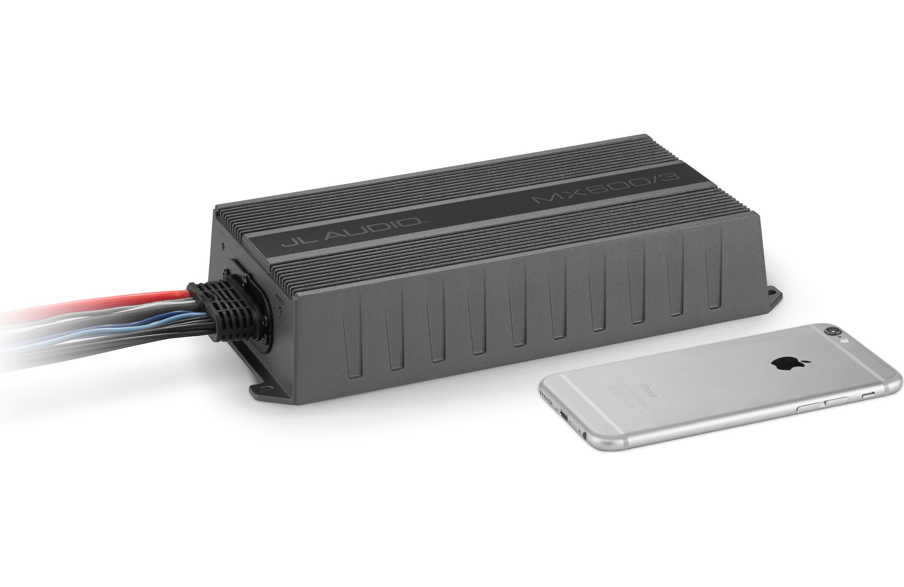 JL Audio MX600/3: 3 Ch. Class D System Amplifier, 600 W