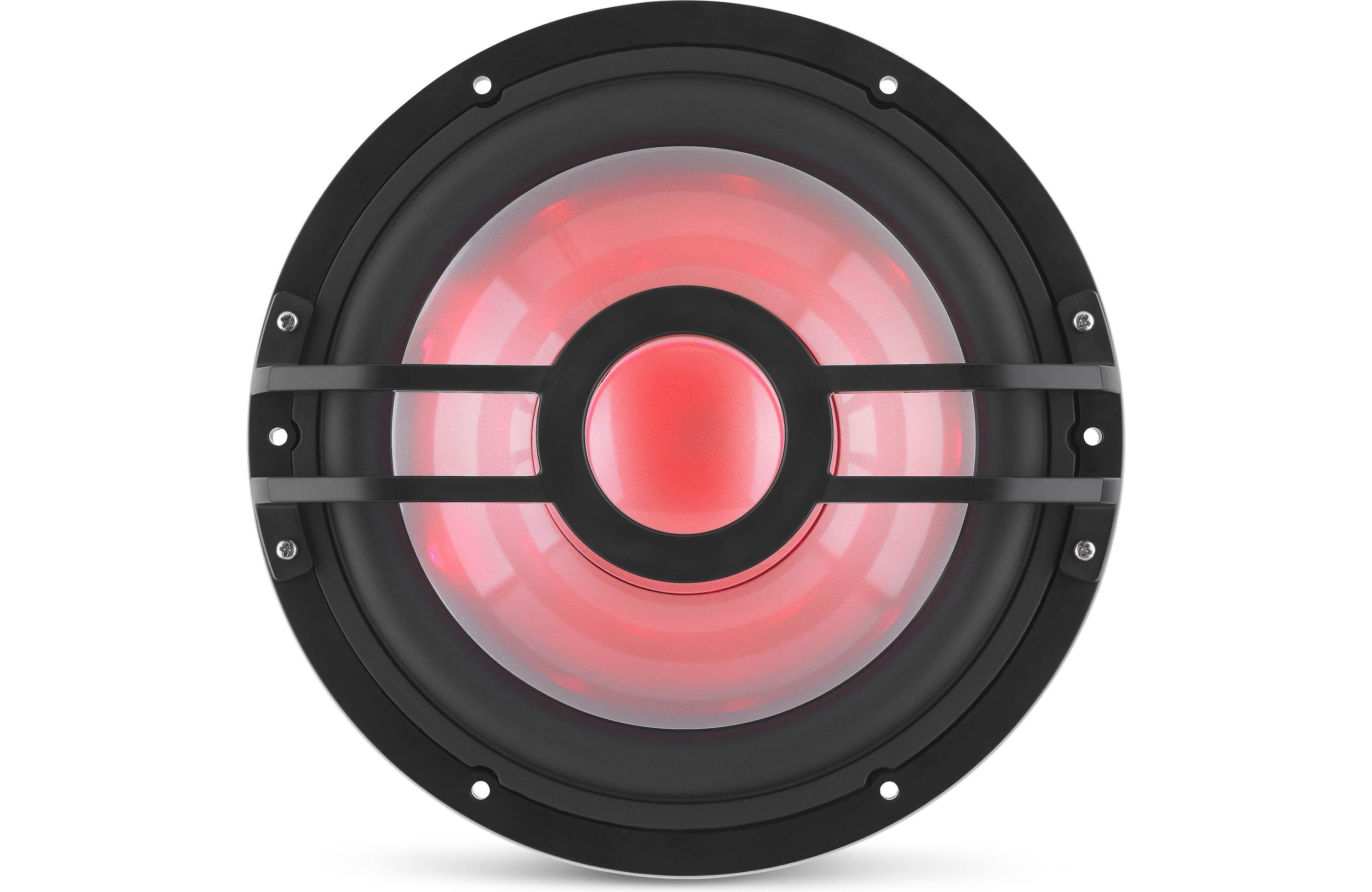 Clarion CMSP-101RGB 10-inch 4-Ohm Infinite Baffle Marine Subwoofer with RGB Lighting