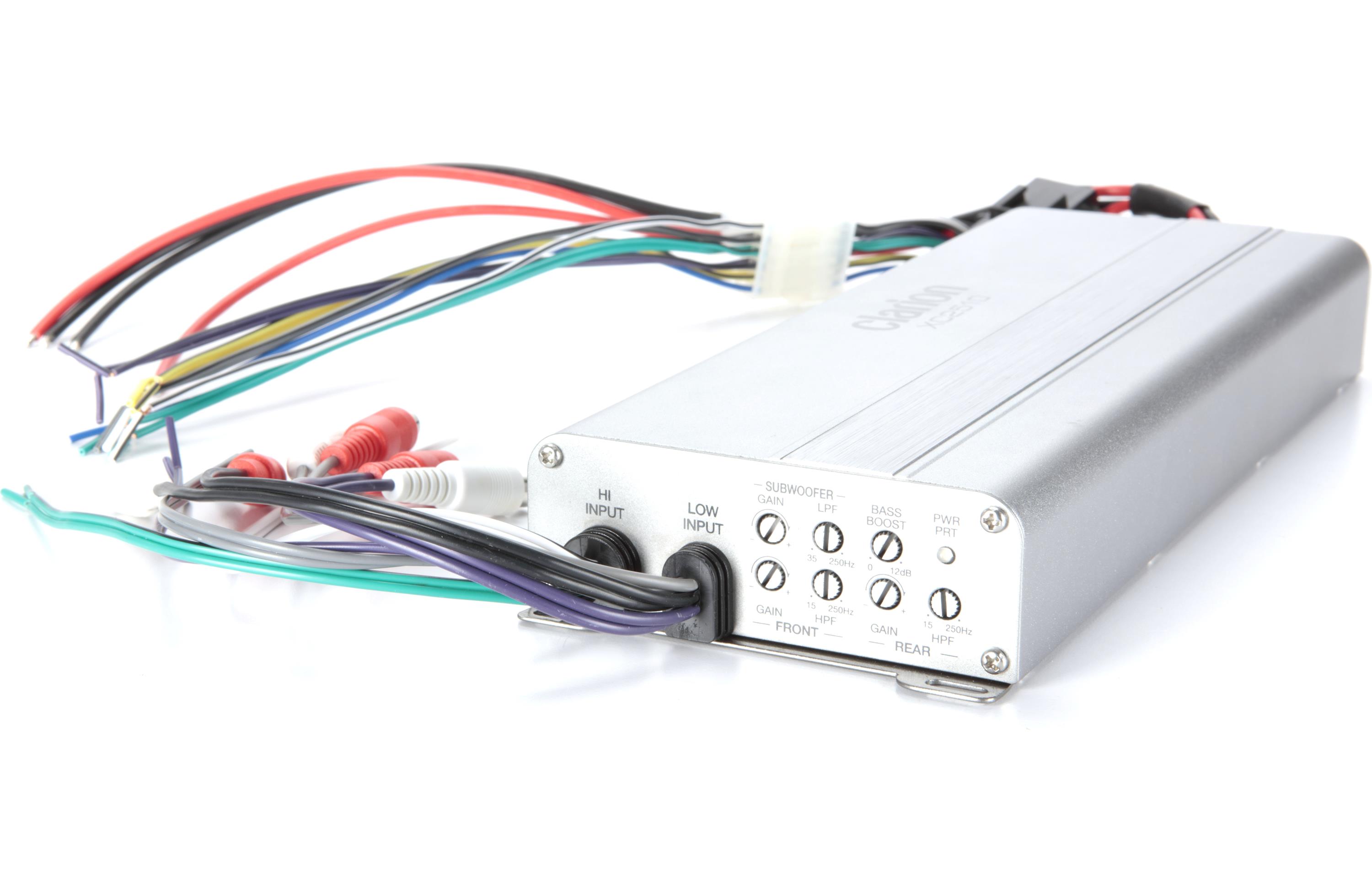 Clarion CMS-651-CWB x2 Pair + CMSP-101RGB-4 + XC2510 Amp Bundle