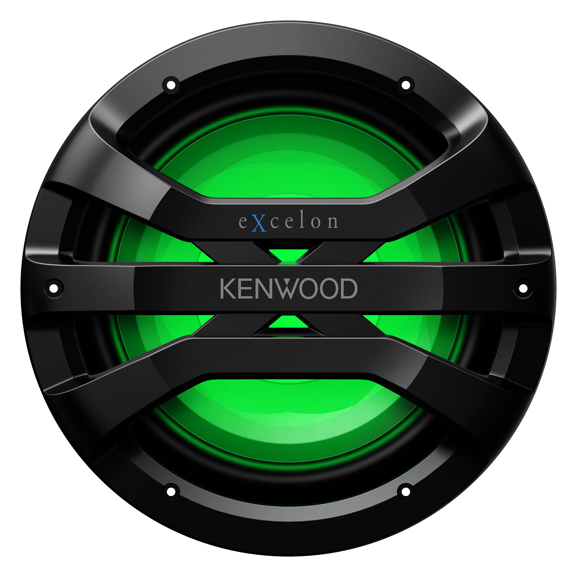 Kenwood eXcelon XM1041BL 10" Marine Powersports Subwoofer with Illumination