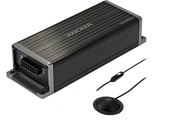 Kicker 47KEY200.4 4x50 watt 4-Channel Full-Range Smart Amplifier