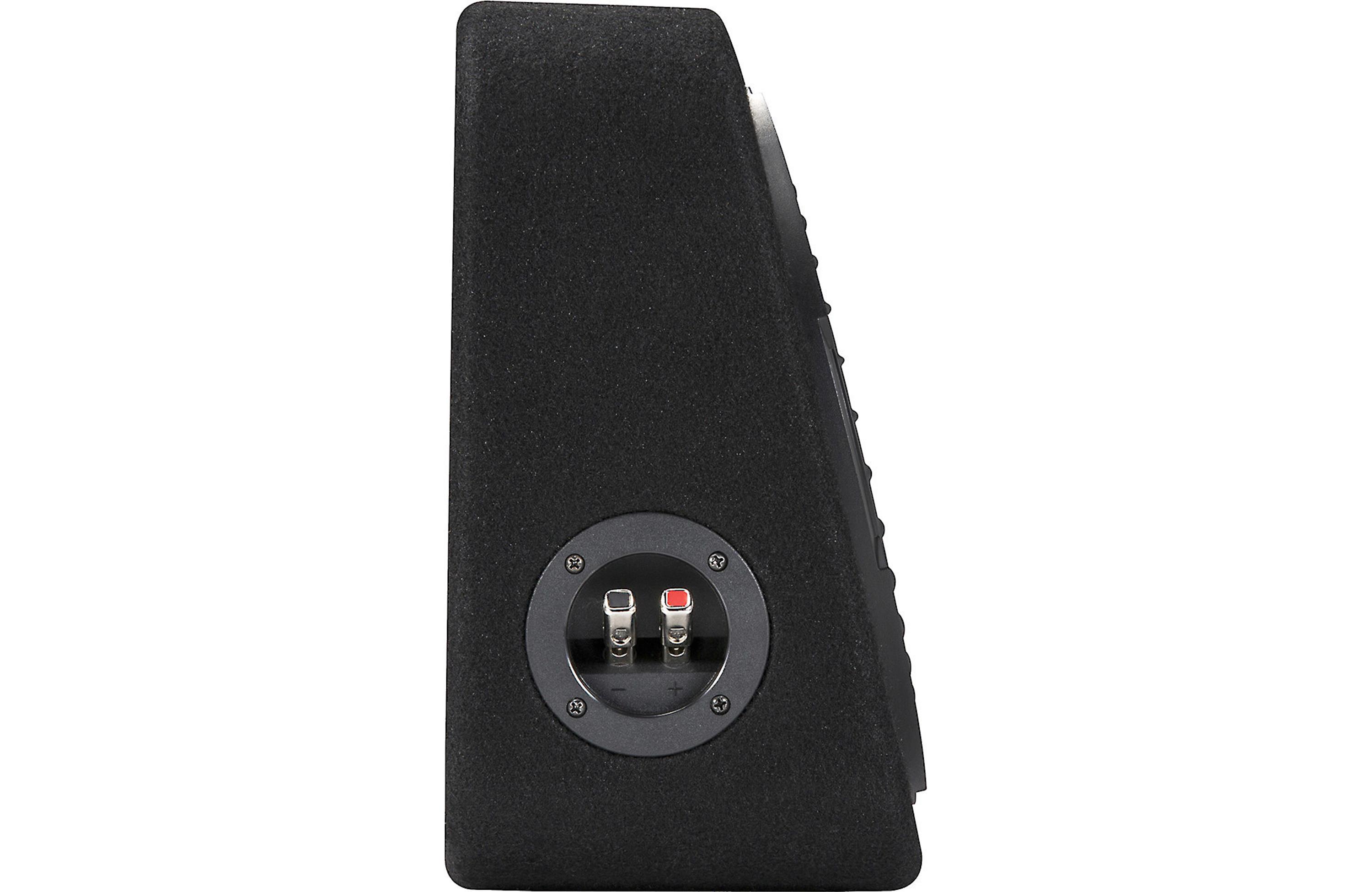 Kicker 43TCWRT102-3 Enclosed 10" 2-ohm Subwoofer and Passive Radiator (Factory Renewed)