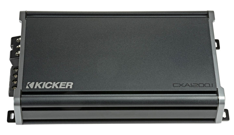 Kicker 46CXA12001T - 1200-watt Mono Class D Subwoofer Amplifier - Freeman's Car Stereo