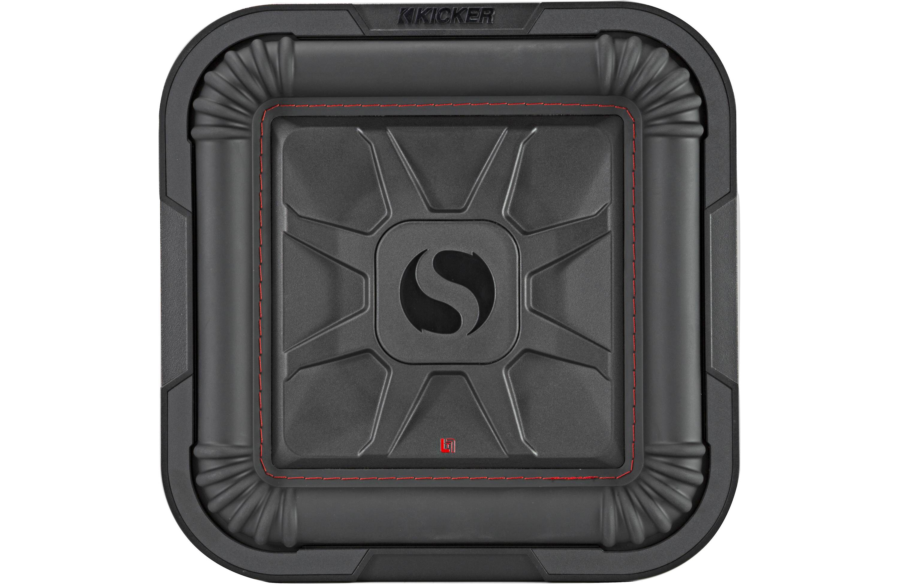 Kicker 46L7T102 10" Square Dual 2-Ohm Voice Coil Subwoofer