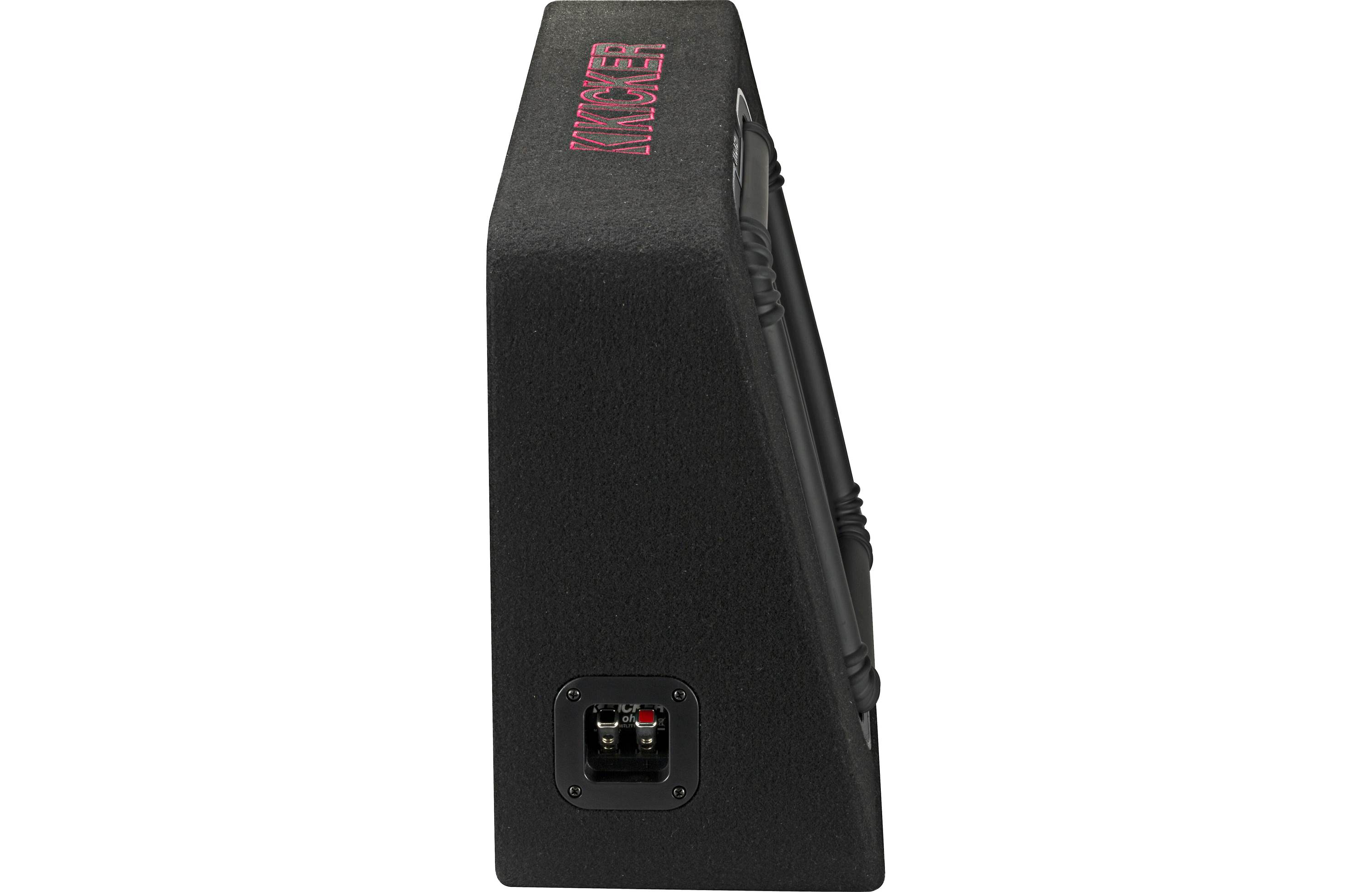 Kicker 46TL7T124-3 Sealed 4-ohm Single Square 12" Shallow-Mount Subwoofer (Factory Renewed)