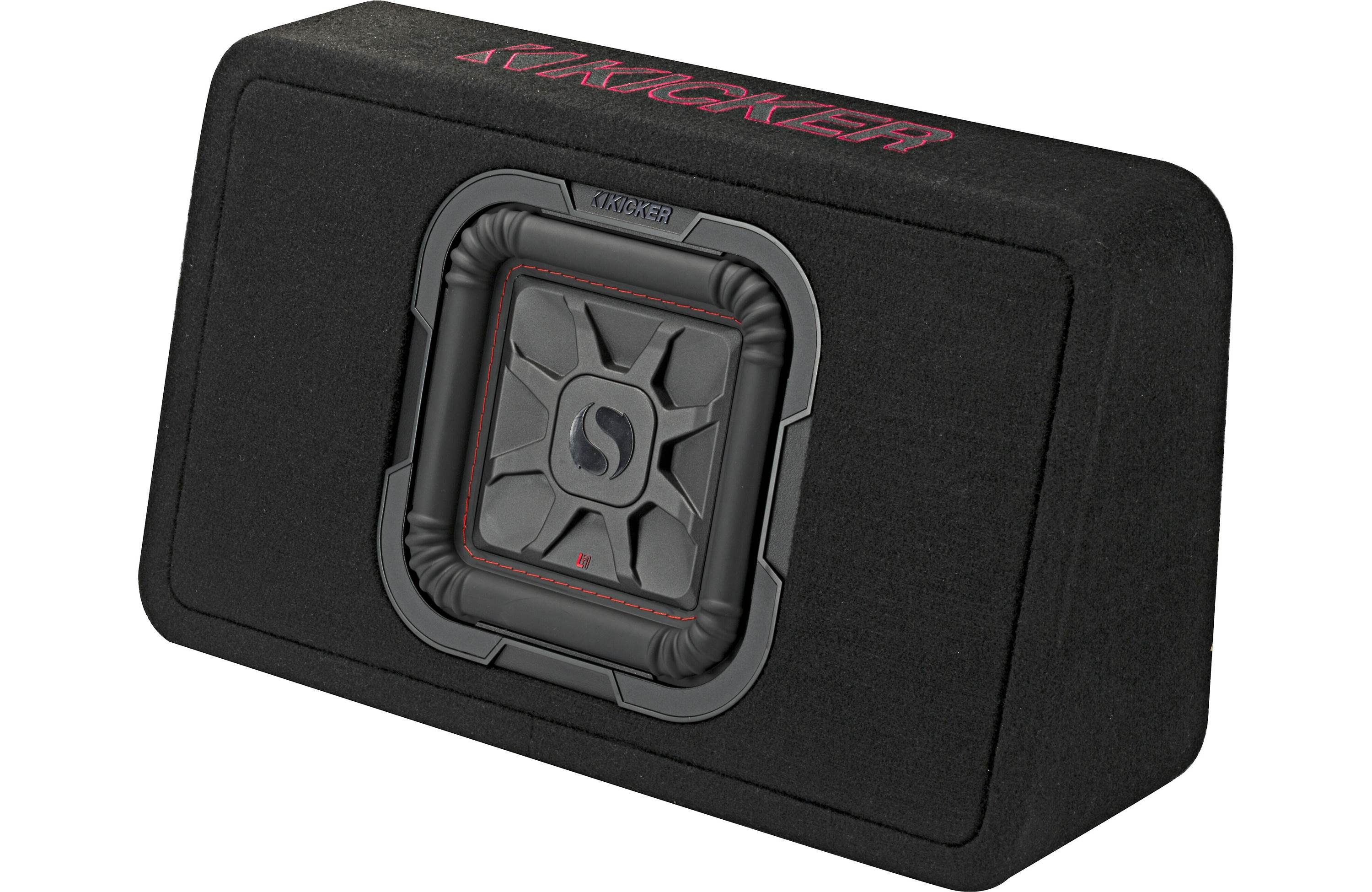 Kicker 46TL7T82-3 Sealed 4-ohm Square 8" Shallow-Mount Subwoofer (Factory Renewed)