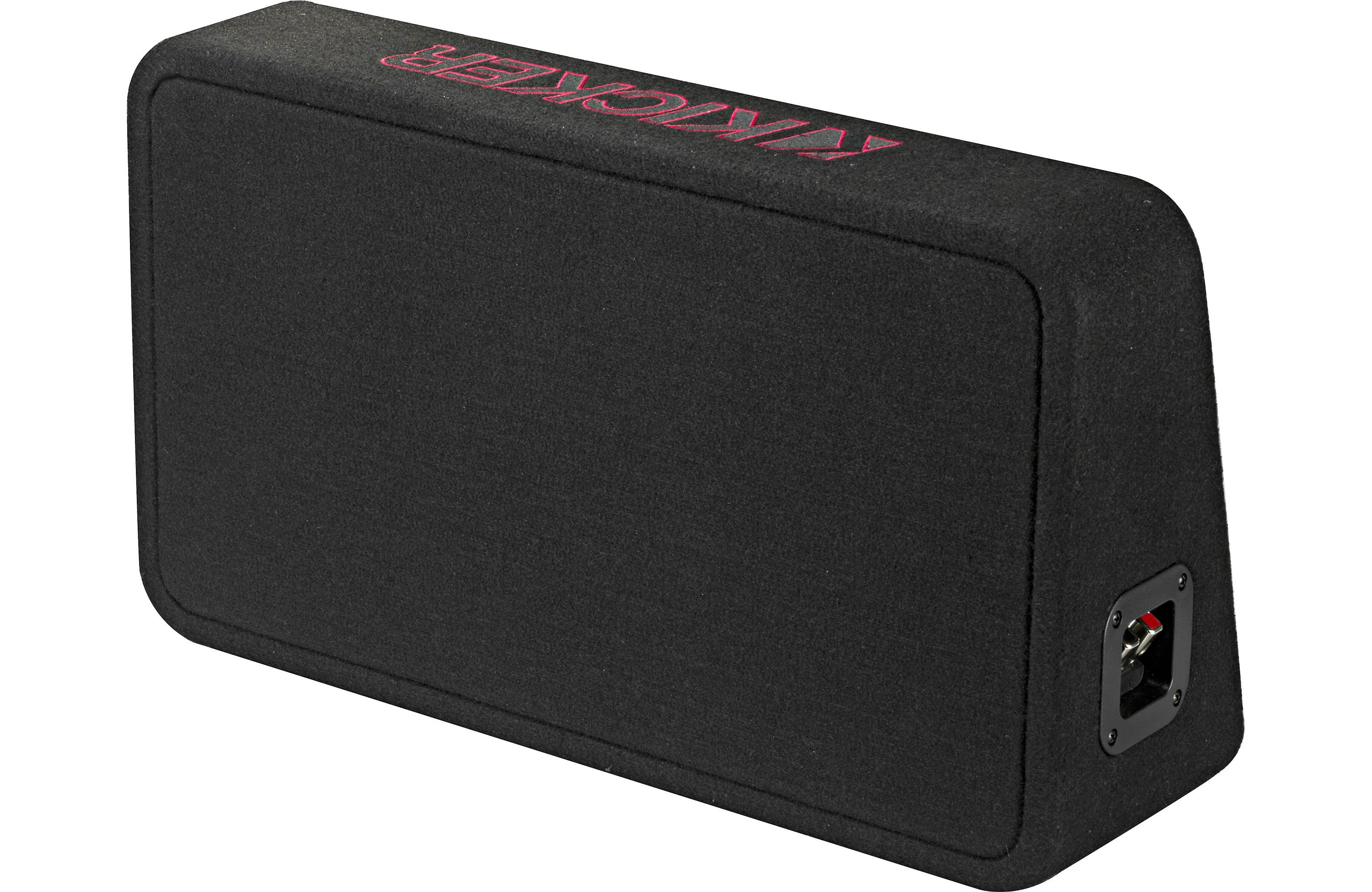 Kicker 46TL7T82-3 Sealed 4-ohm Square 8" Shallow-Mount Subwoofer (Factory Renewed)