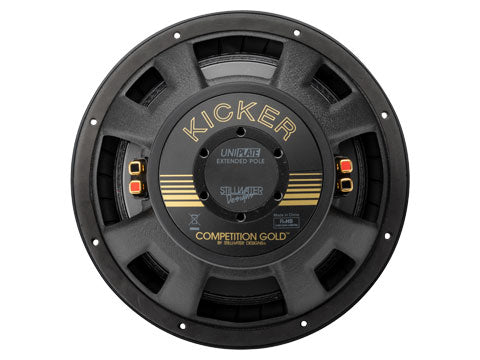 Kicker 50GOLD124 50th Anniversary Edition 12" Kicker Subwoofer