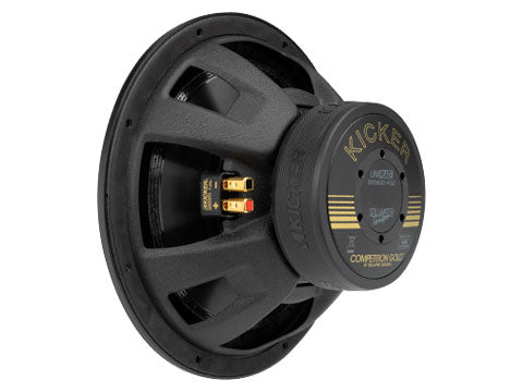 Kicker 50GOLD124 50th Anniversary Edition 12" Kicker Subwoofer