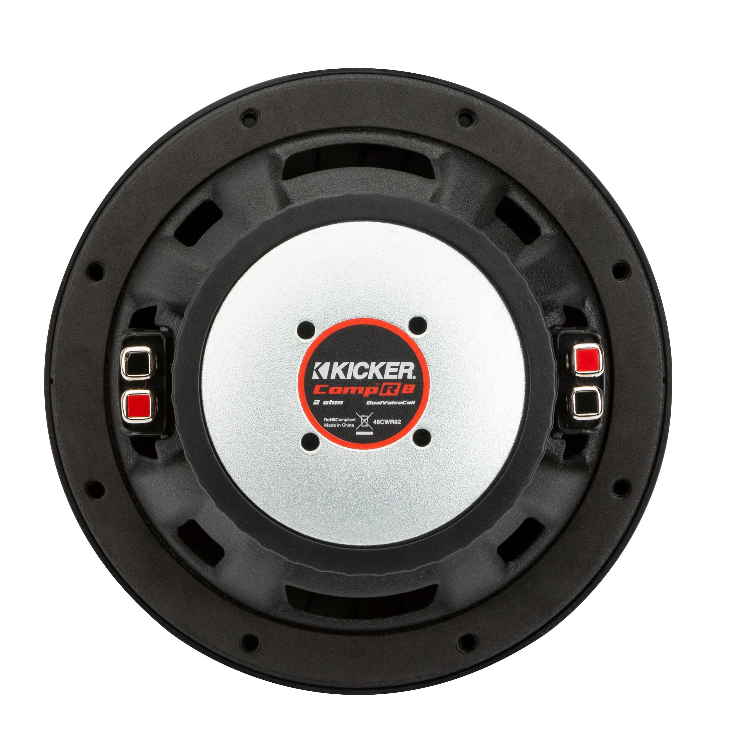 Kicker 48CWR84 CompR Series 8" 4-Ohm Dual Voice Coil Subwoofer