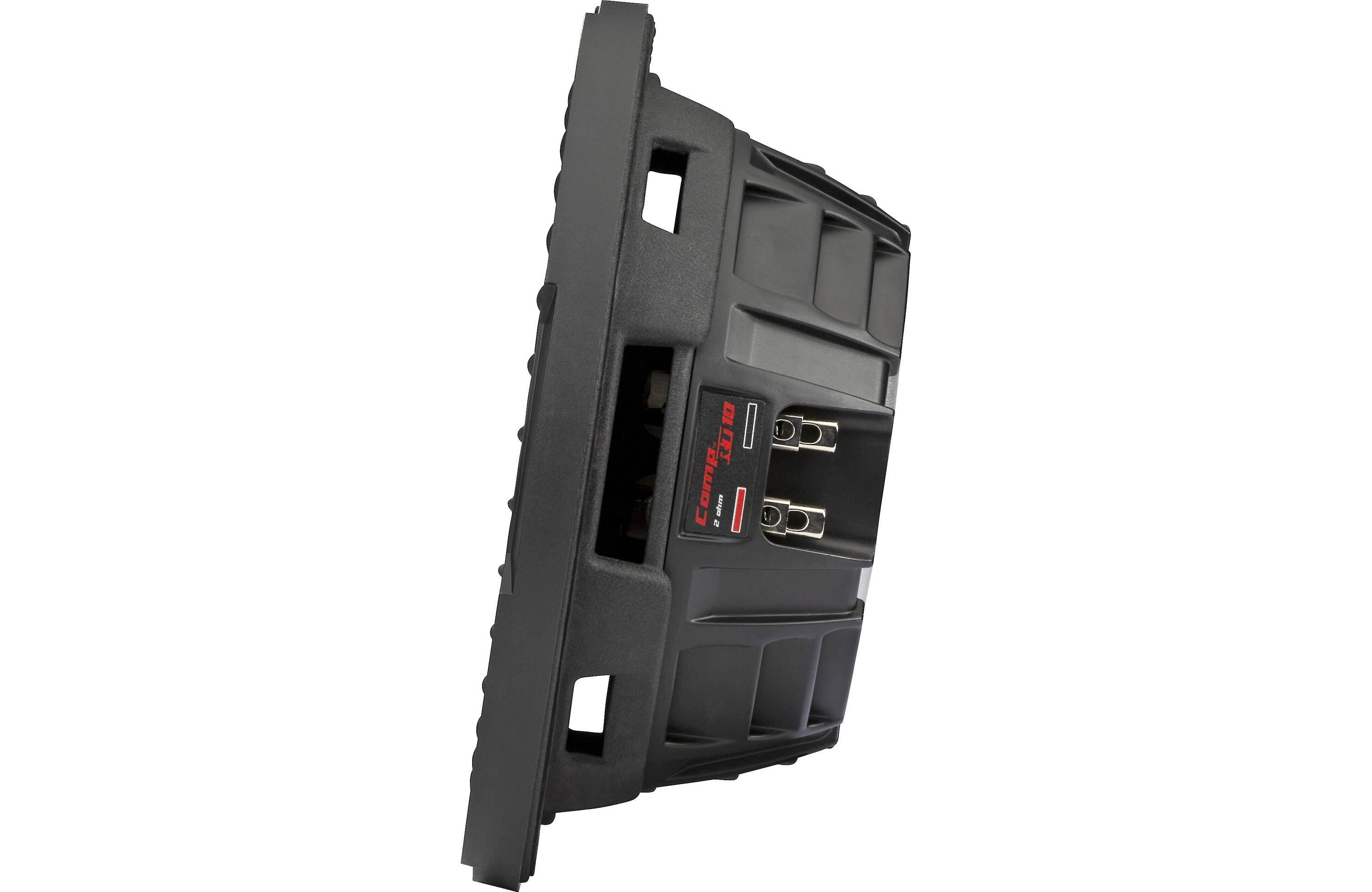 Kicker 48CWRT104 Shallow-Mount 10" Dual Voice Coil 4 Ohm Subwoofer