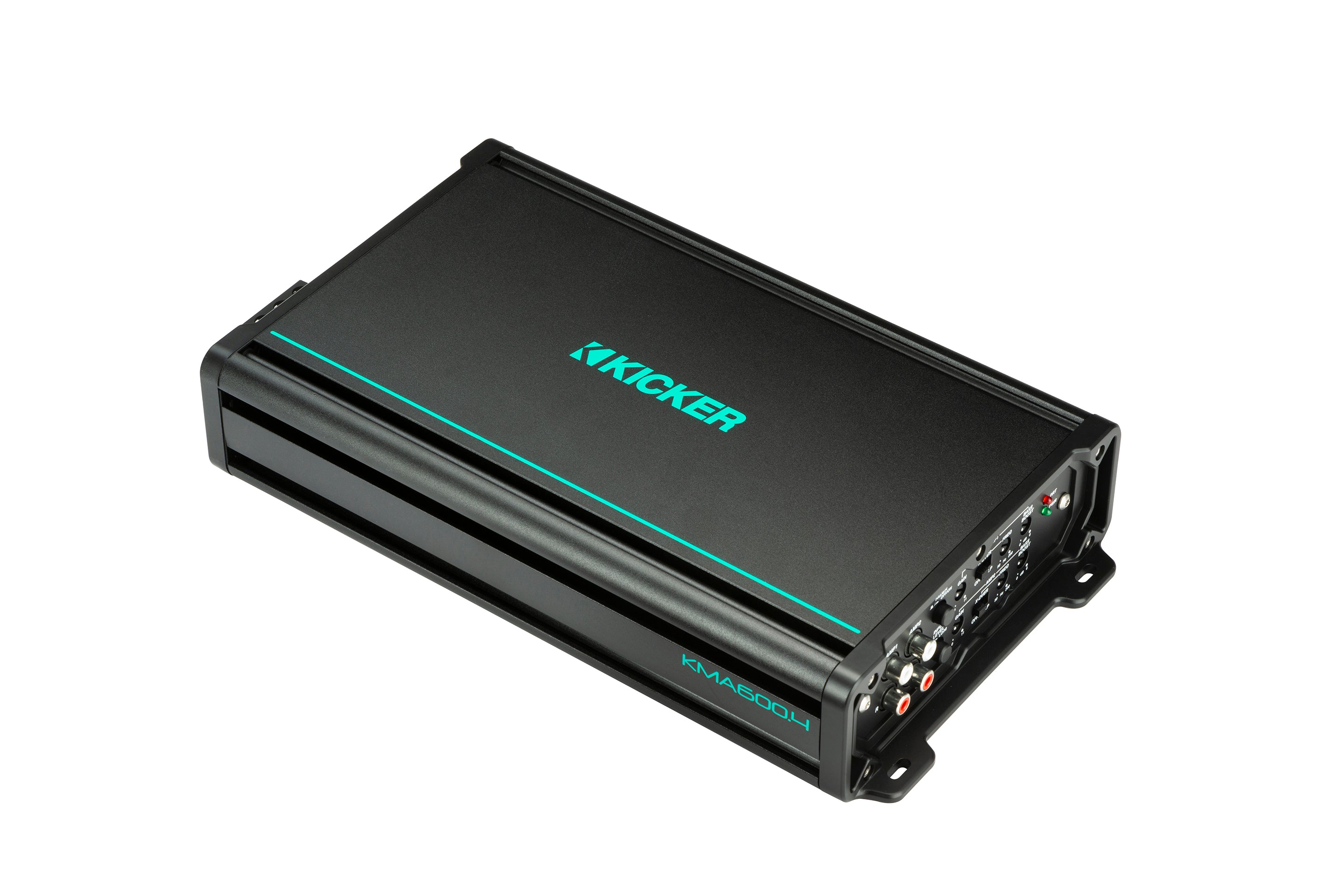 Kicker 48KMA6004 4-channel Amp + 45KM84L + FREE 41KMLC Marine Bundle