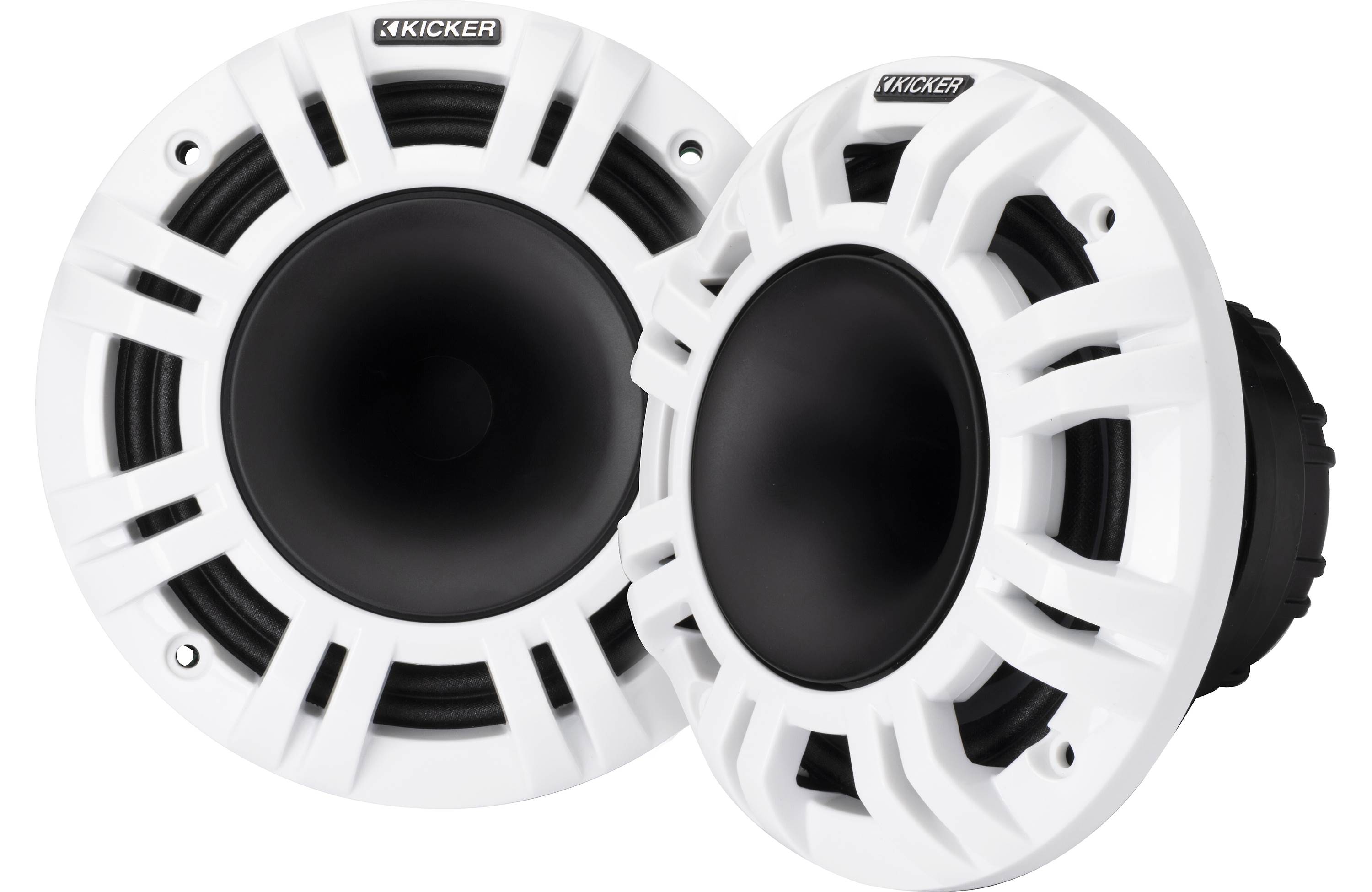 Kicker 48KMXL654 6.5" Marine Speaker w/ Grilles