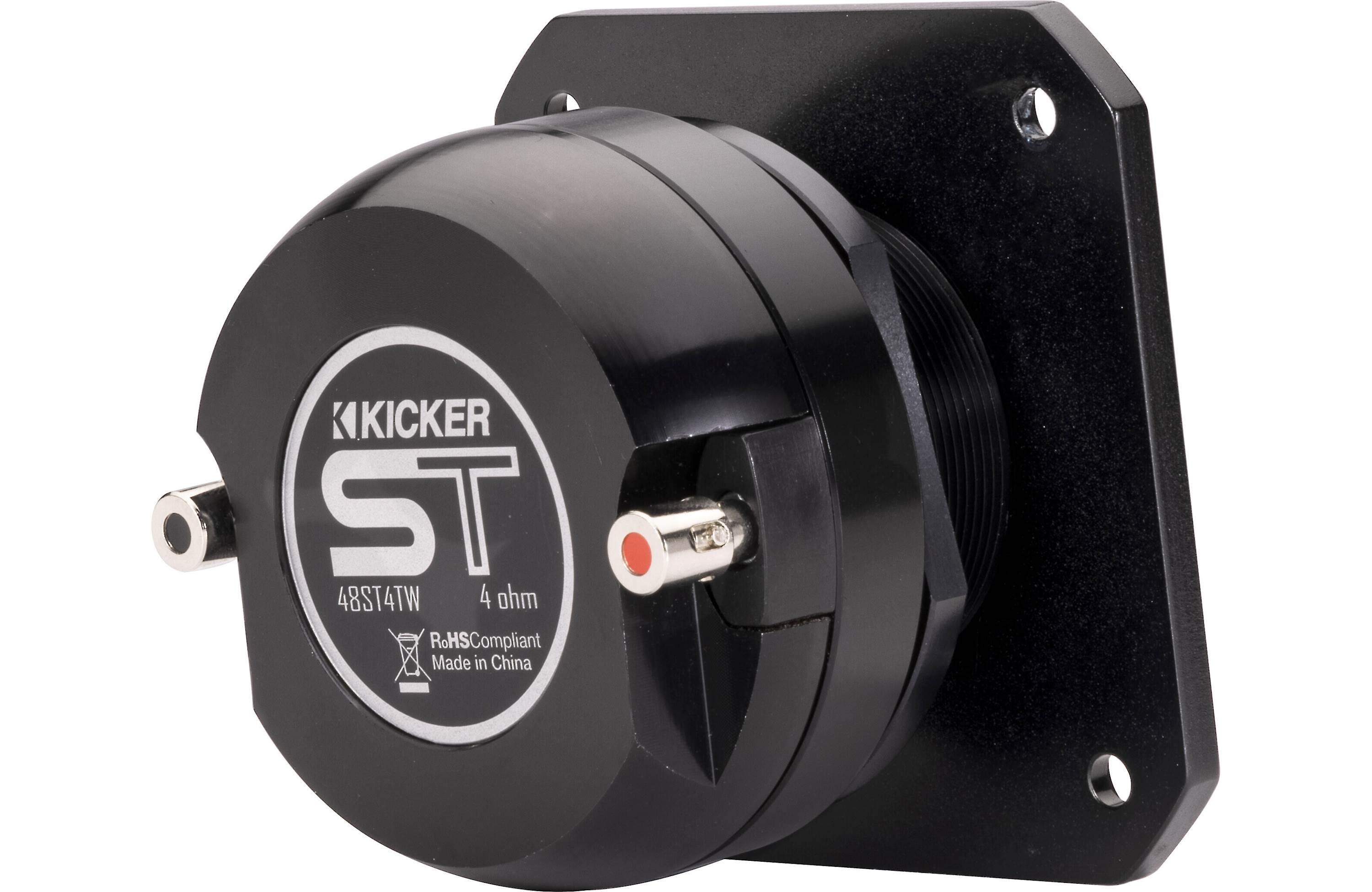 Kicker 49ST4TW 1.5" Aluminum Dome Bullet Tweeter, Single