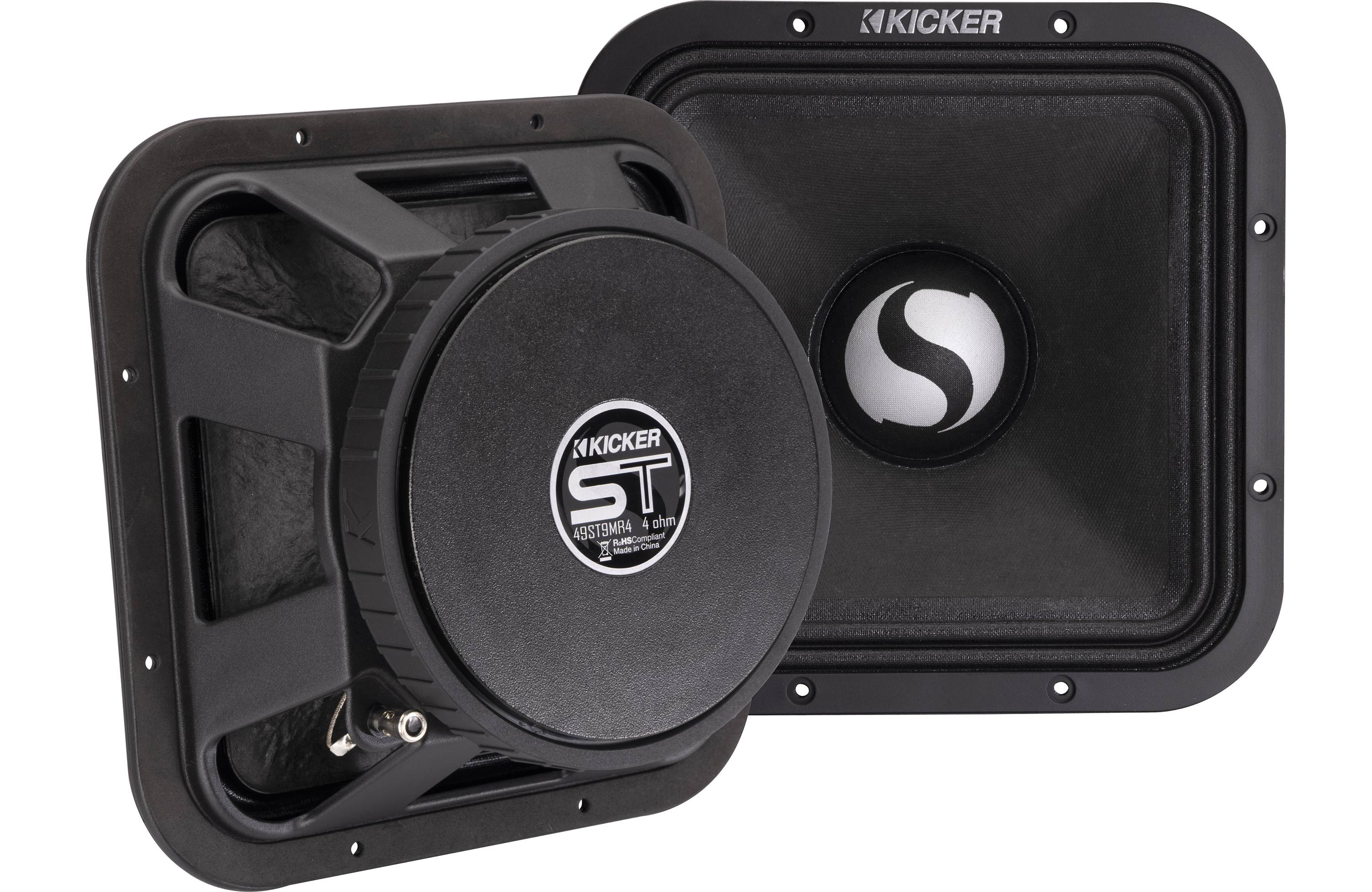 Kicker 49ST9MR4 9" Midrange 4 ohm Speaker