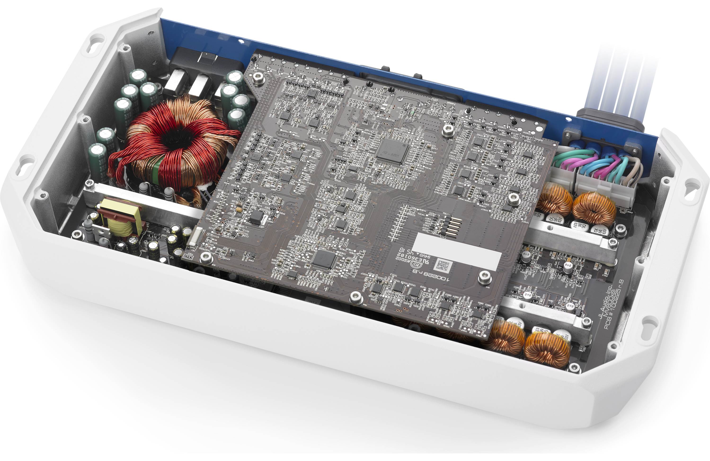 JL Audio MV800/8I Marine 8 Channel Amplifier 75 Watts RMS w/ DSP