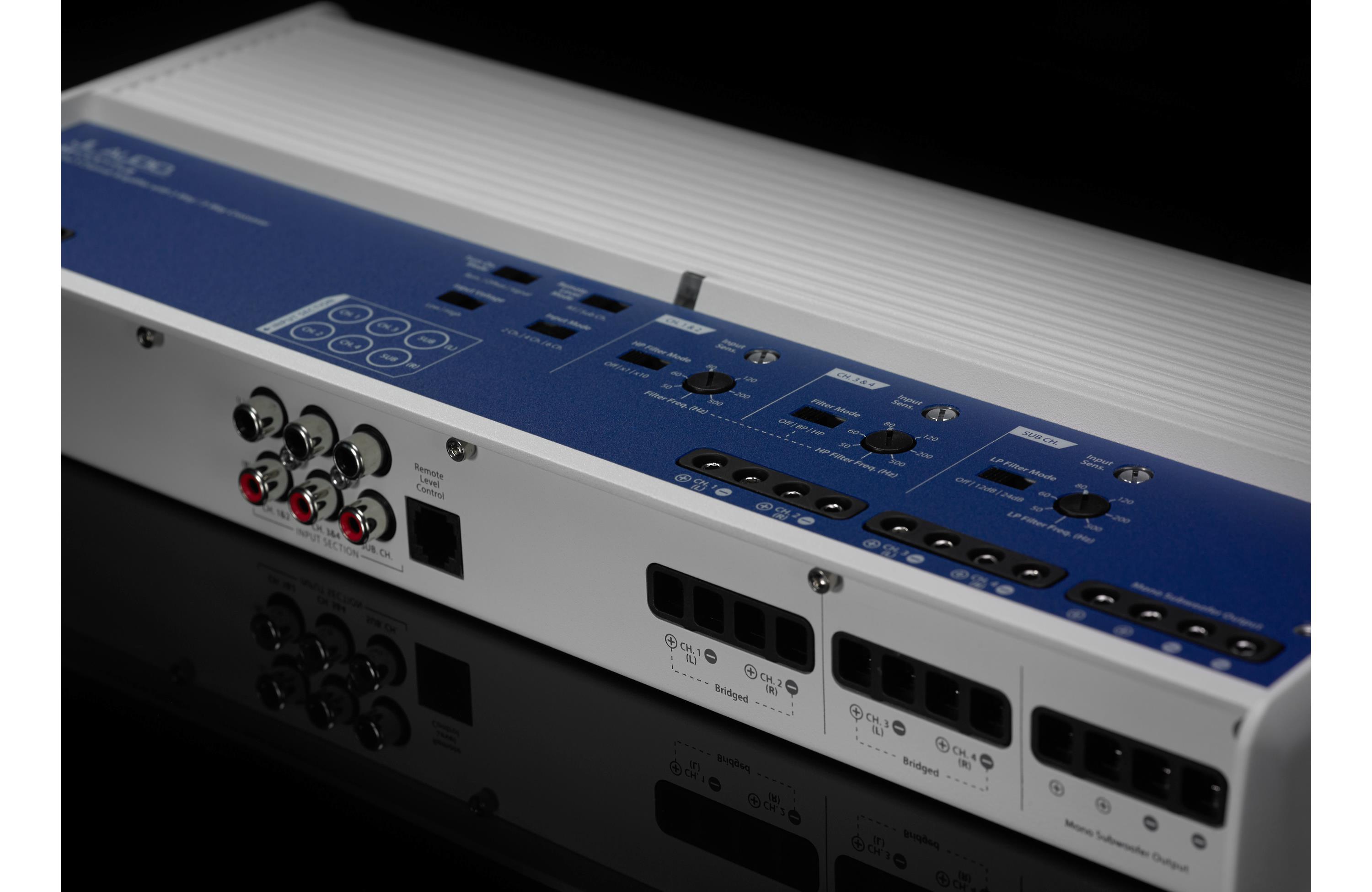 JL Audio M1000/5v2: 5 Ch. Class D Marine System Amplifier, 1000 W