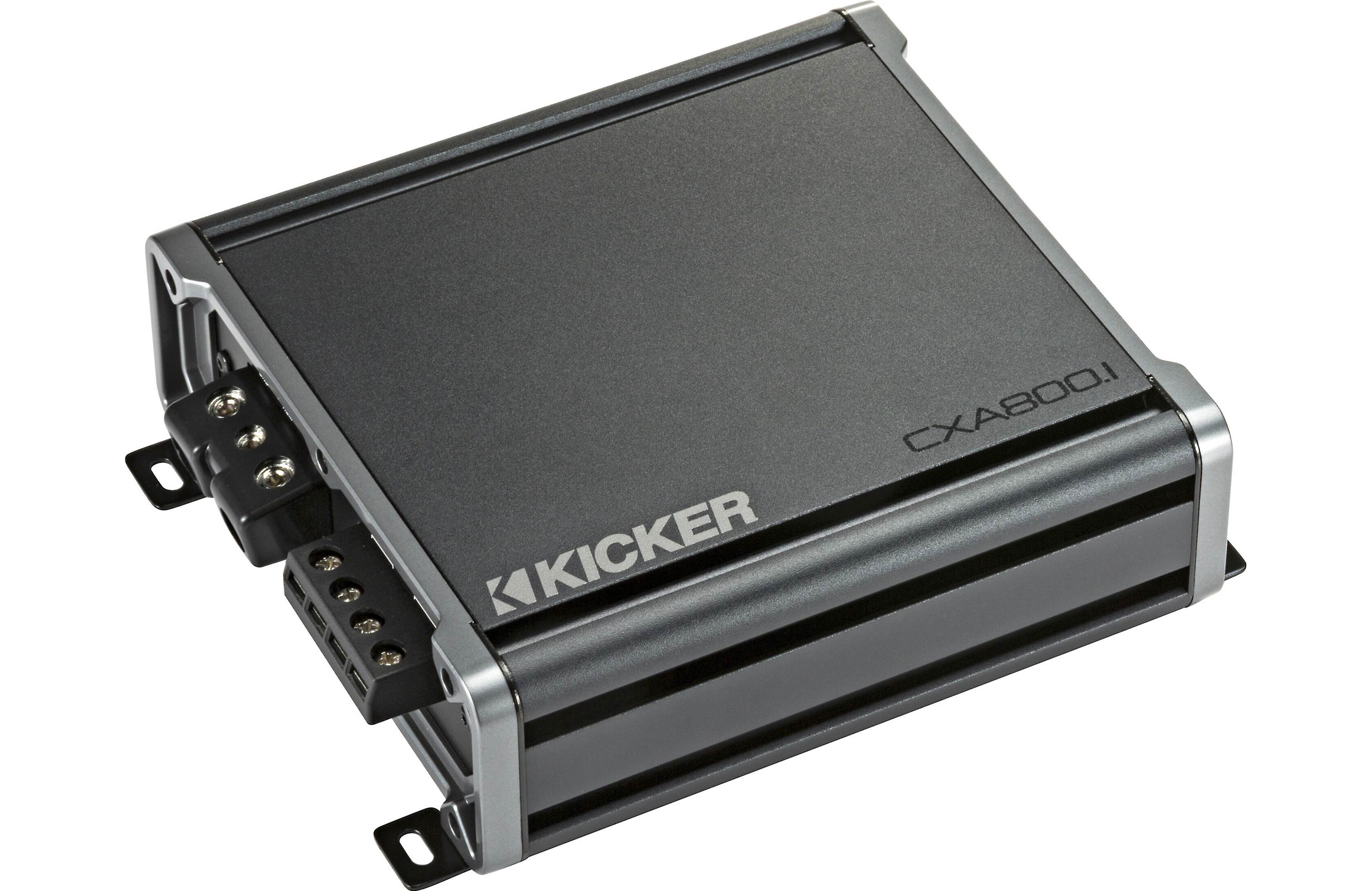 Kicker 46CXA800.1 CX Series 800 Watt Mono Class D Amplifier