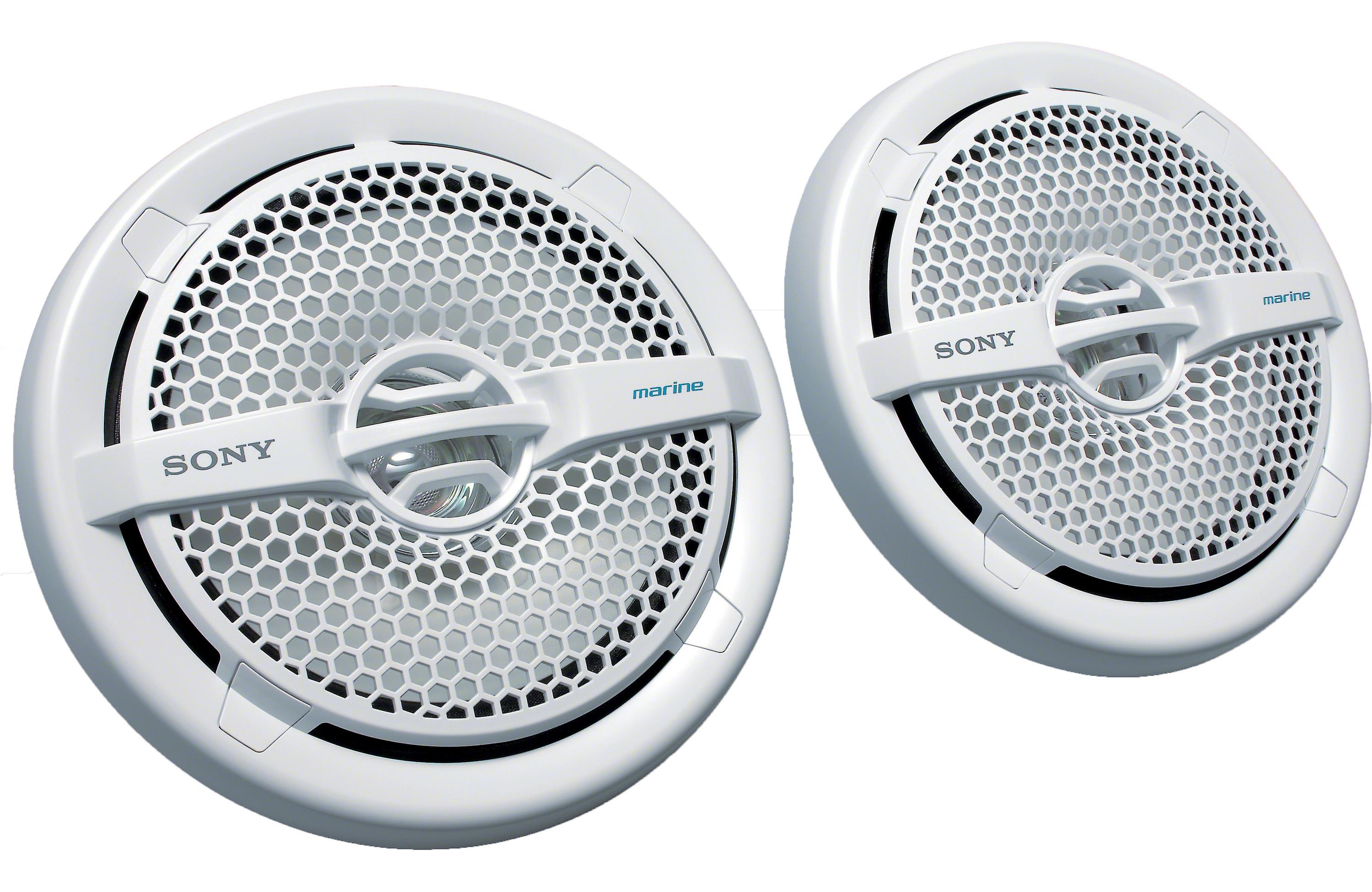 Sony DXSM5511BT Package Marine Receiver and Speakers