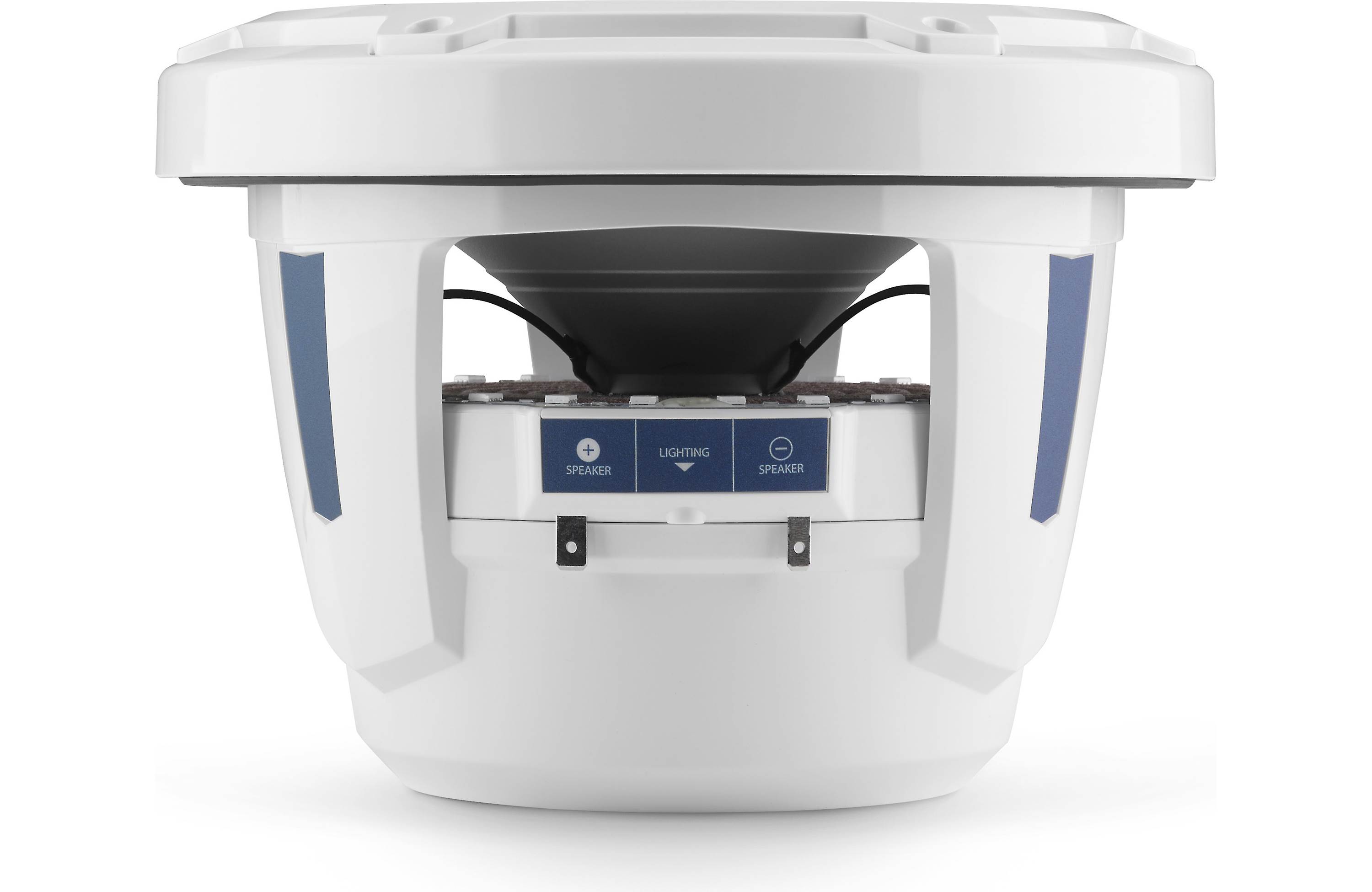 JL Audio M6-8IB-C-GWGW-I-4 8-inch Marine Subwoofer Driver (200W, 4 ohm) w/ RGB Lighting