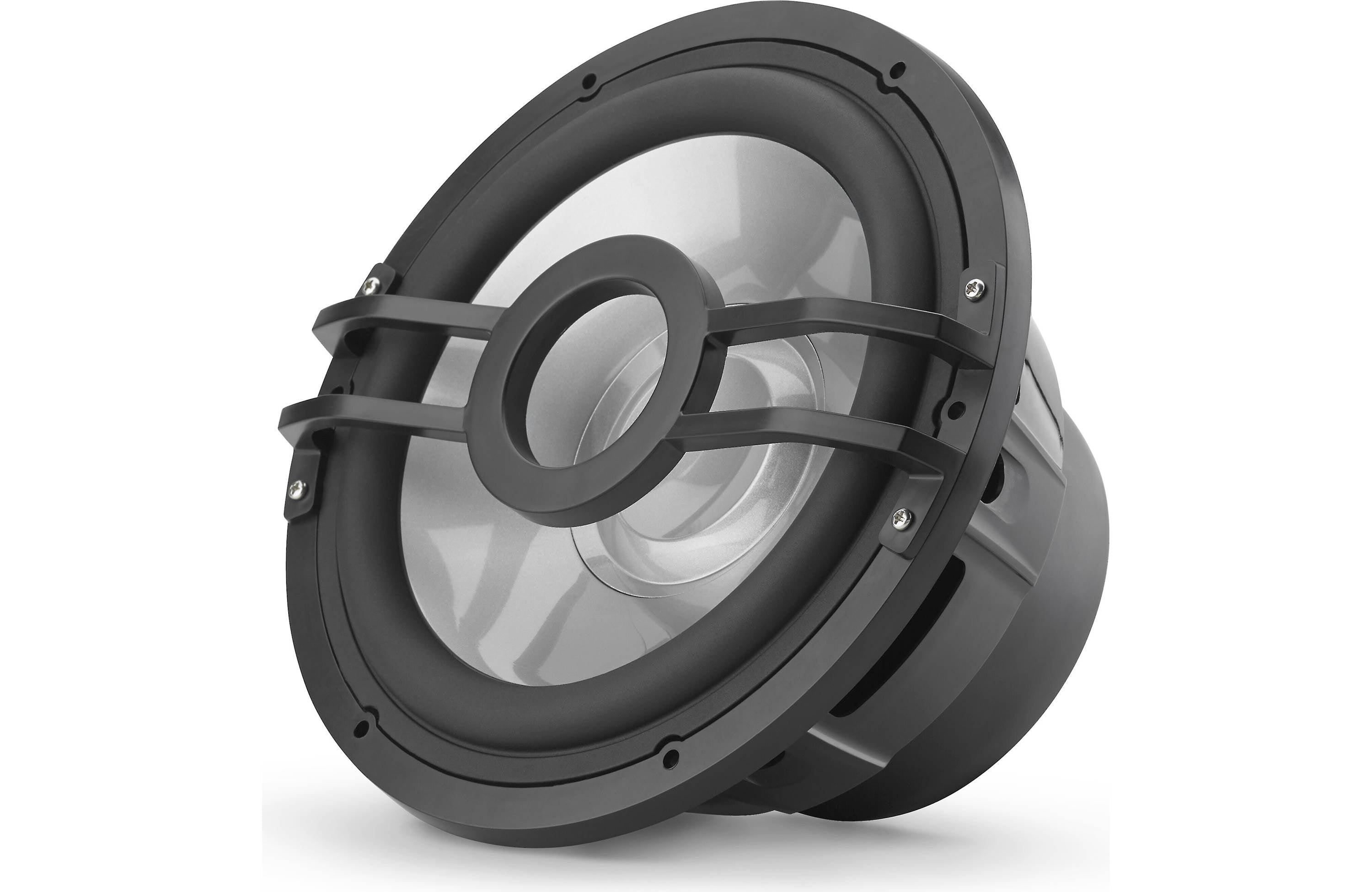 Clarion CMSP-101RGB 10-inch 4-Ohm Infinite Baffle Marine Subwoofer with RGB Lighting