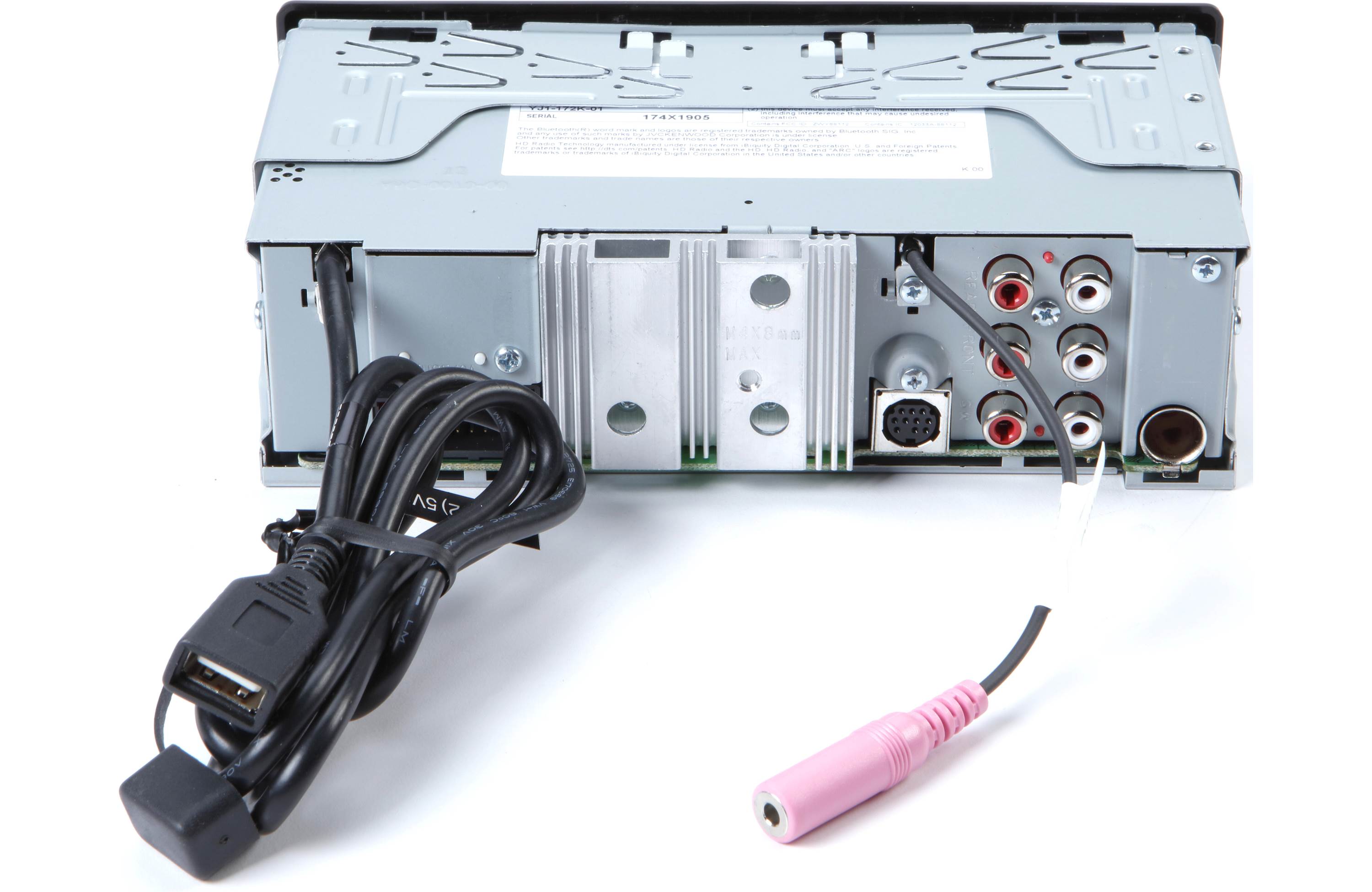 Kenwood KMM-BT728HD 1-DIN Digital Media Receiver