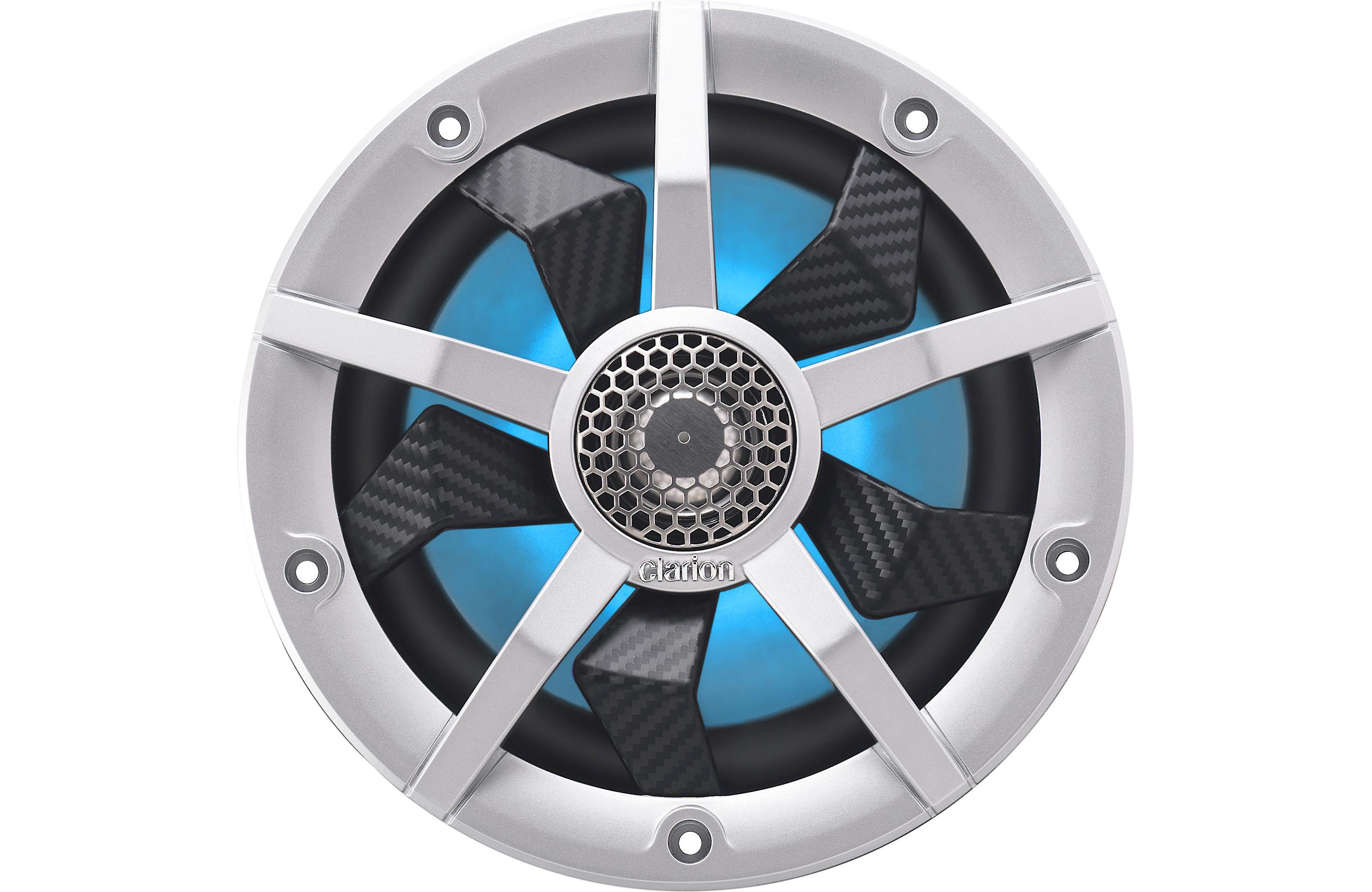 Clarion CM1623RL 160W RMS 6.5" CM Series 2-Way Coaxial Marine Speakers