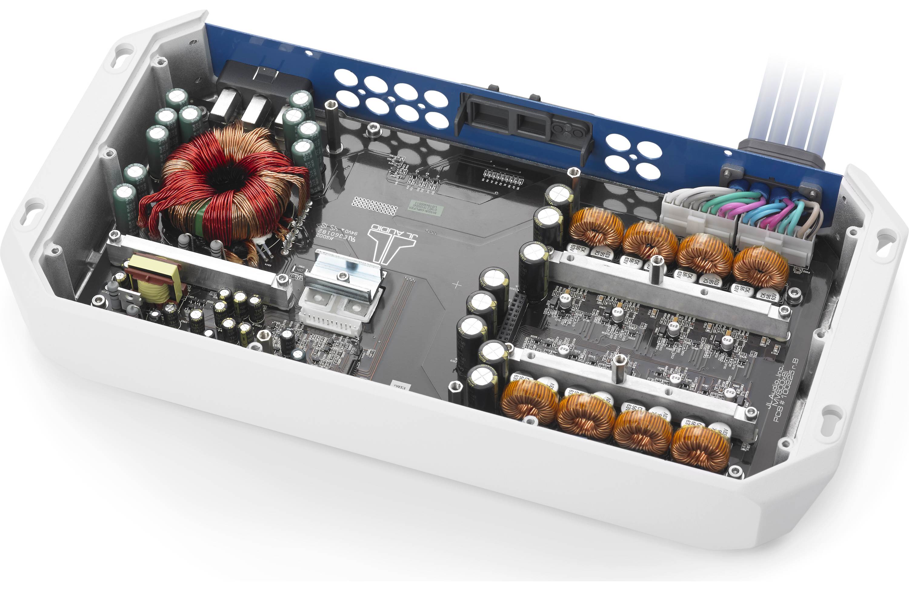 JL Audio MV800/8I Marine 8 Channel Amplifier 75 Watts RMS w/ DSP