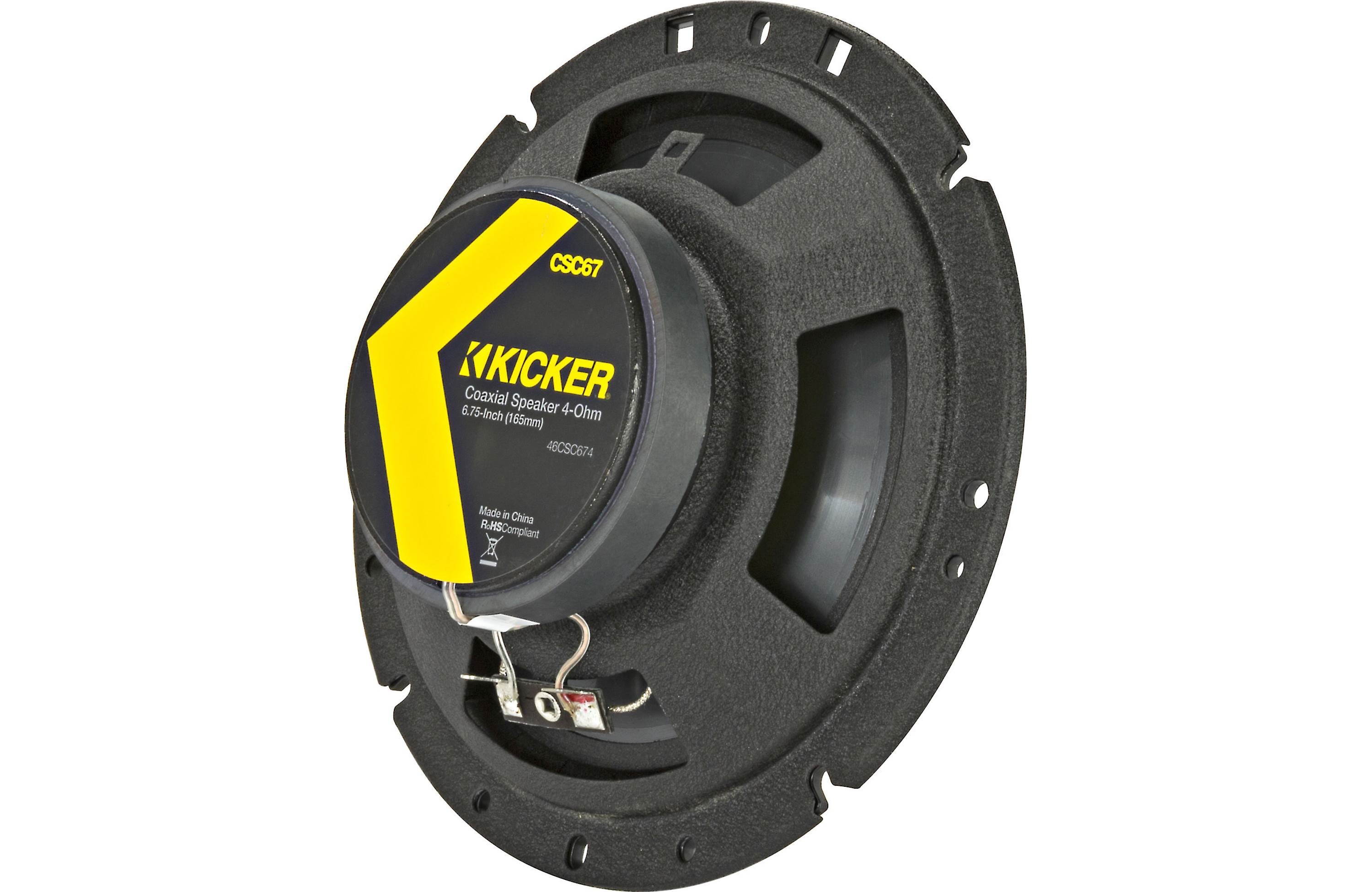 Kicker 46CSC674 CS-Series 6.75" inch Coaxial Speakers