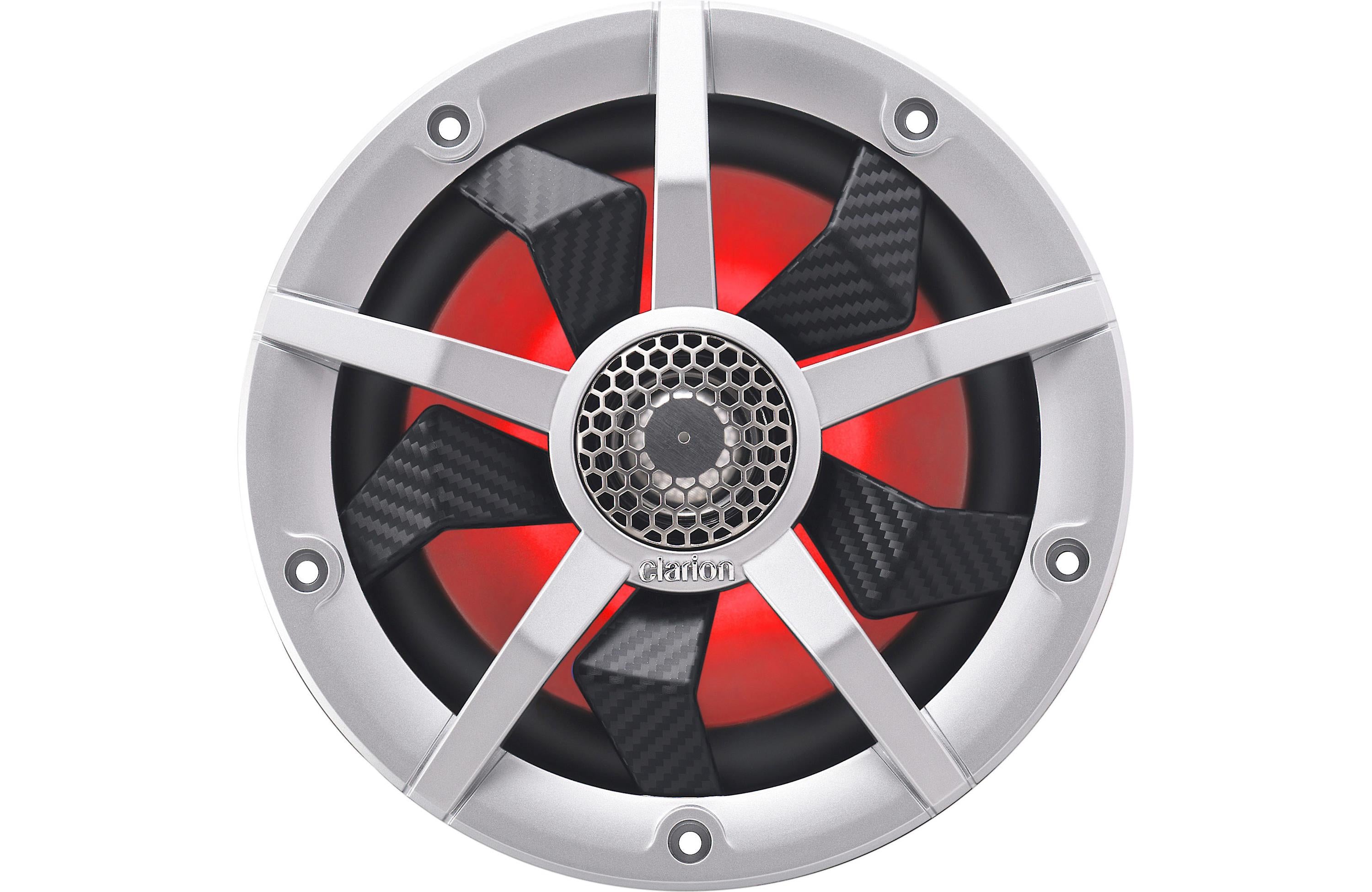 Clarion CM1623RL 160W RMS 6.5" CM Series 2-Way Coaxial Marine Speakers