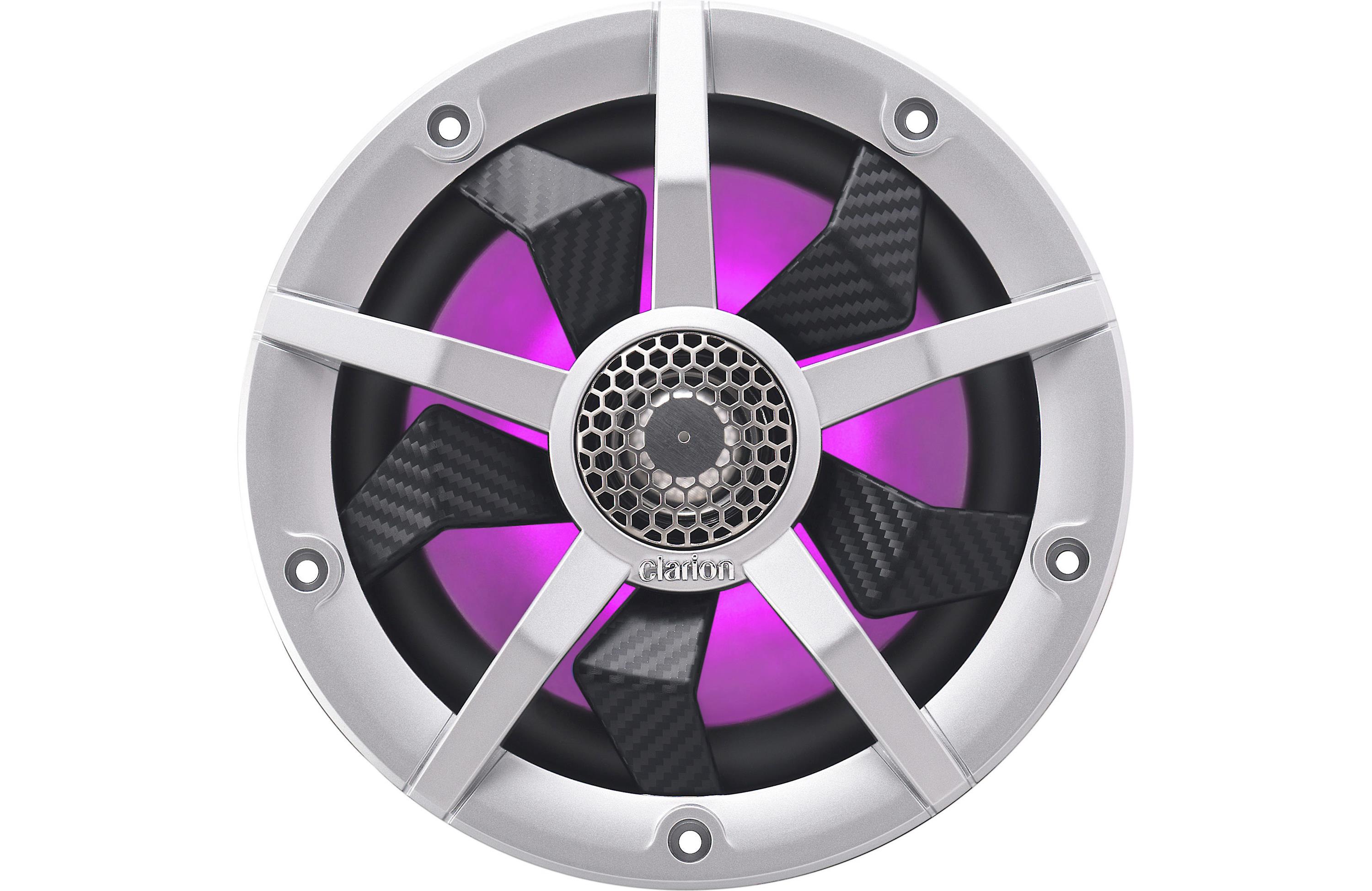 Clarion CM1623RL 160W RMS 6.5" CM Series 2-Way Coaxial Marine Speakers