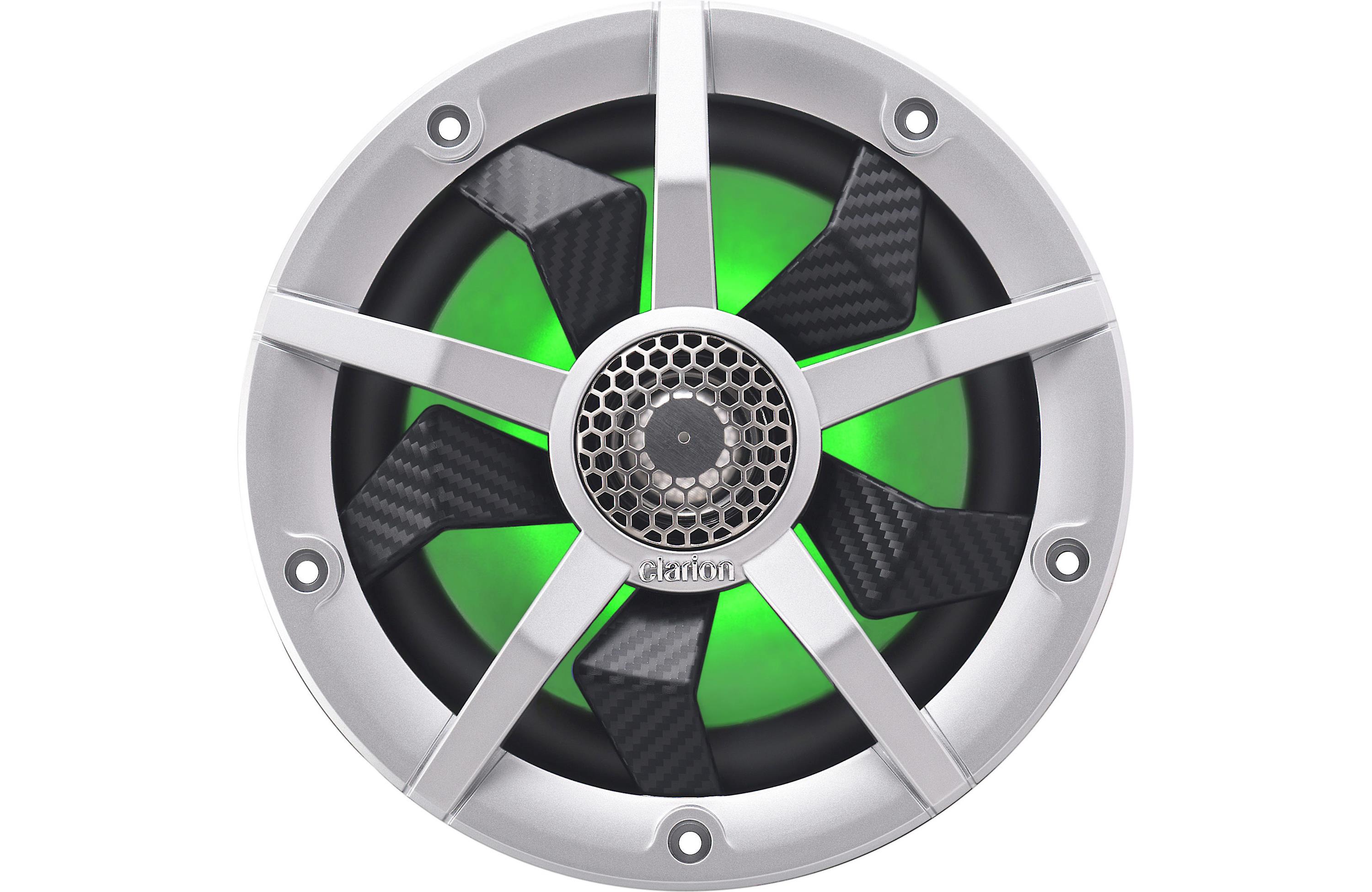 Clarion CM1623RL 160W RMS 6.5" CM Series 2-Way Coaxial Marine Speakers