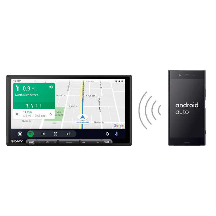 Sony XAV-AX6000 6.95" Digital Multimedia Receiver, iDatalink Ready, Wireless Apple CarPlay and Android Auto