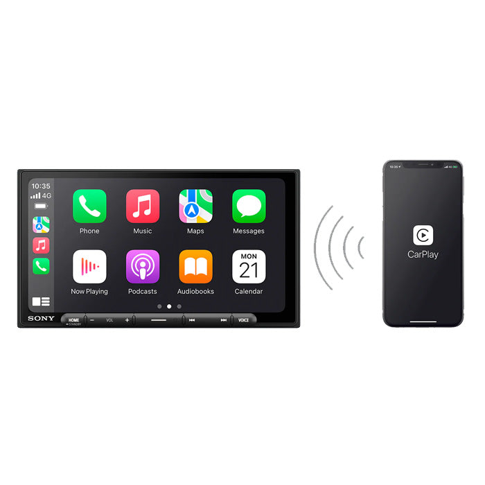 Sony XAV-AX6000 6.95" Digital Multimedia Receiver, iDatalink Ready, Wireless Apple CarPlay and Android Auto