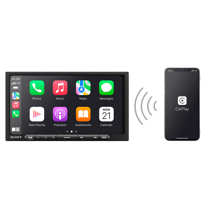 Sony XAV-AX4000 Digital Multimedia Receiver, Wireless Apple Carplay and Android Auto