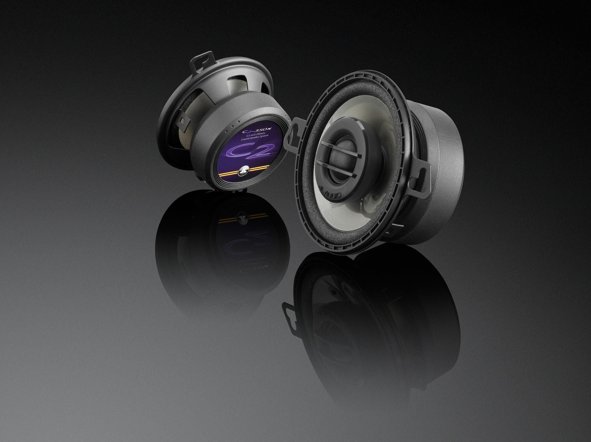 JL Audio C2-350X - 3.5" Coaxial 2-Way Speakers - Freeman's Car Stereo