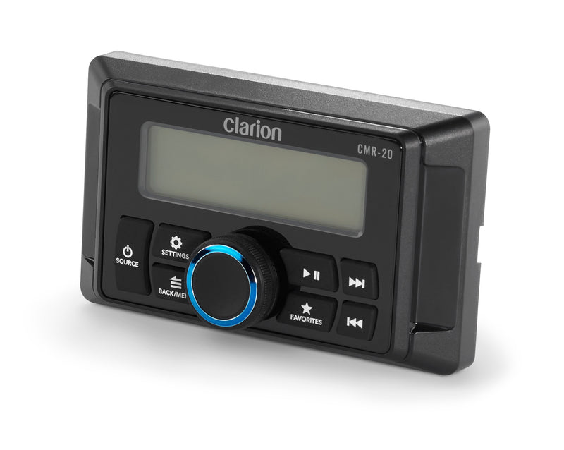 Clarion CMR-20 Wired Marine Remote Control with LCD Display